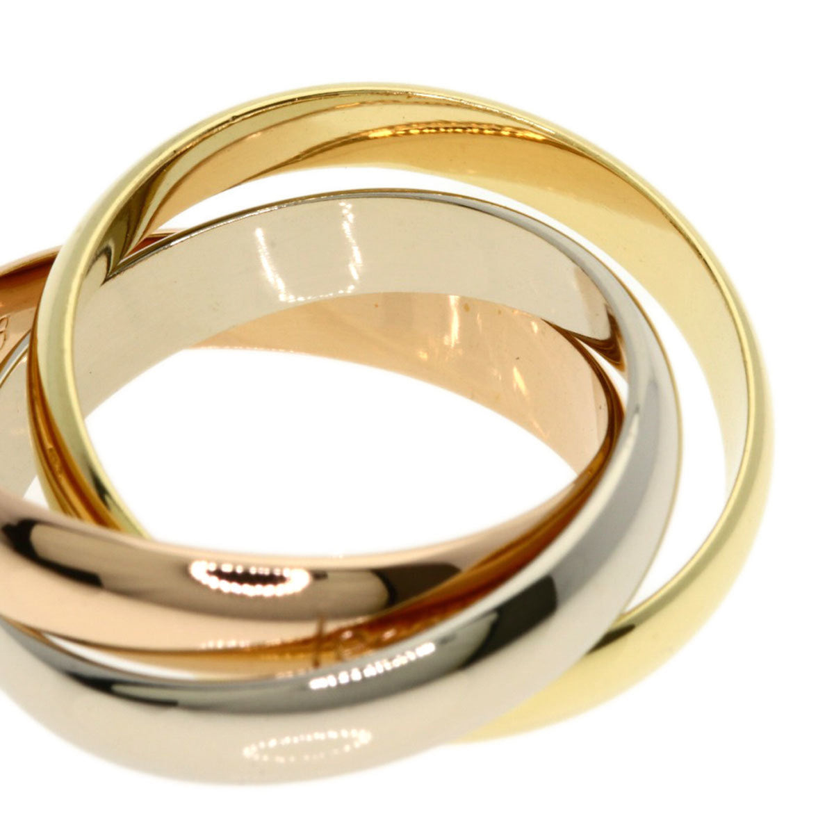 Cartier Yellow Gold (18K) Pink Gold (18K) White Gold (18K) Band Ring (Pre-Owned)