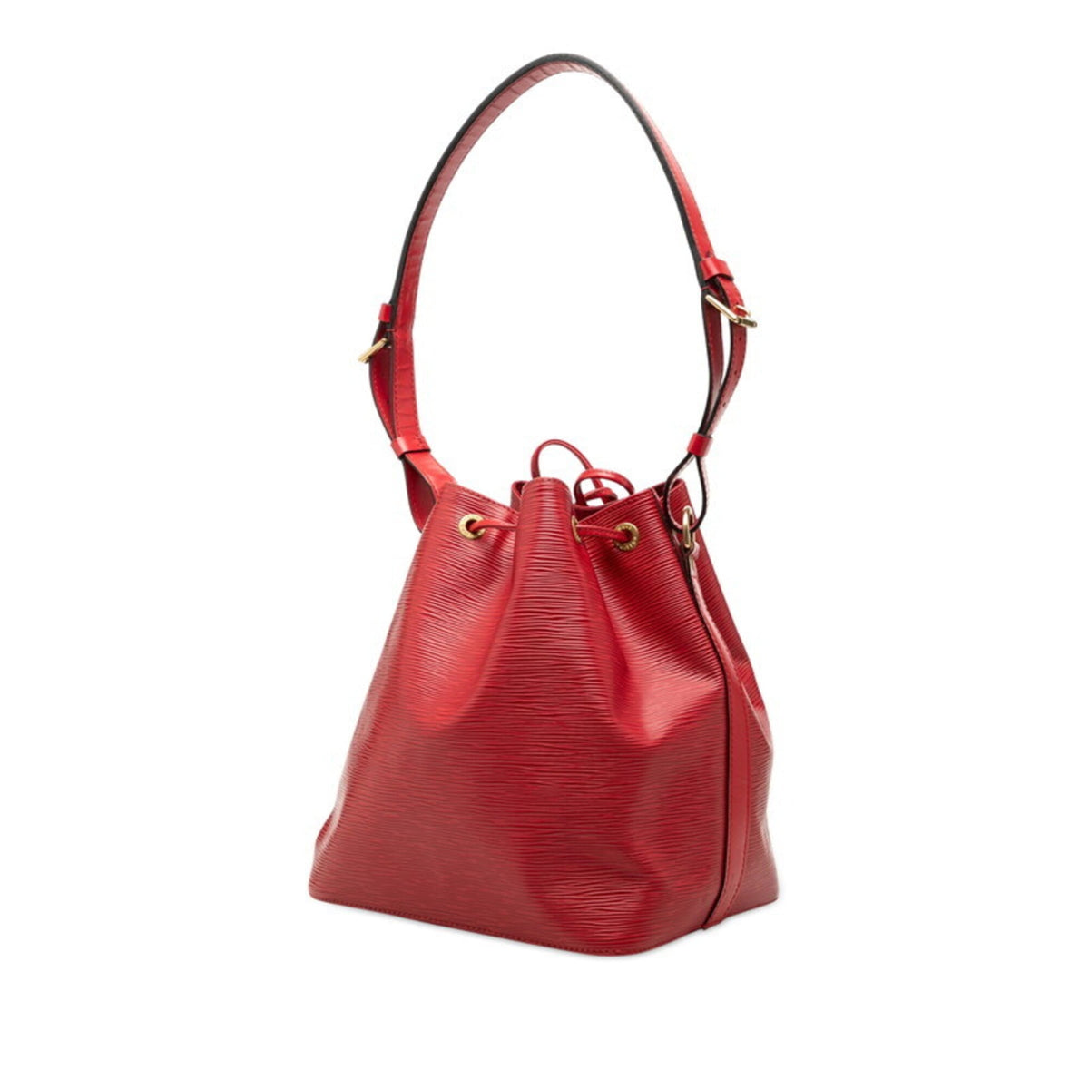 Louis Vuitton Castilian Red Epi Leather Shoulder Bag (Pre-Owned)