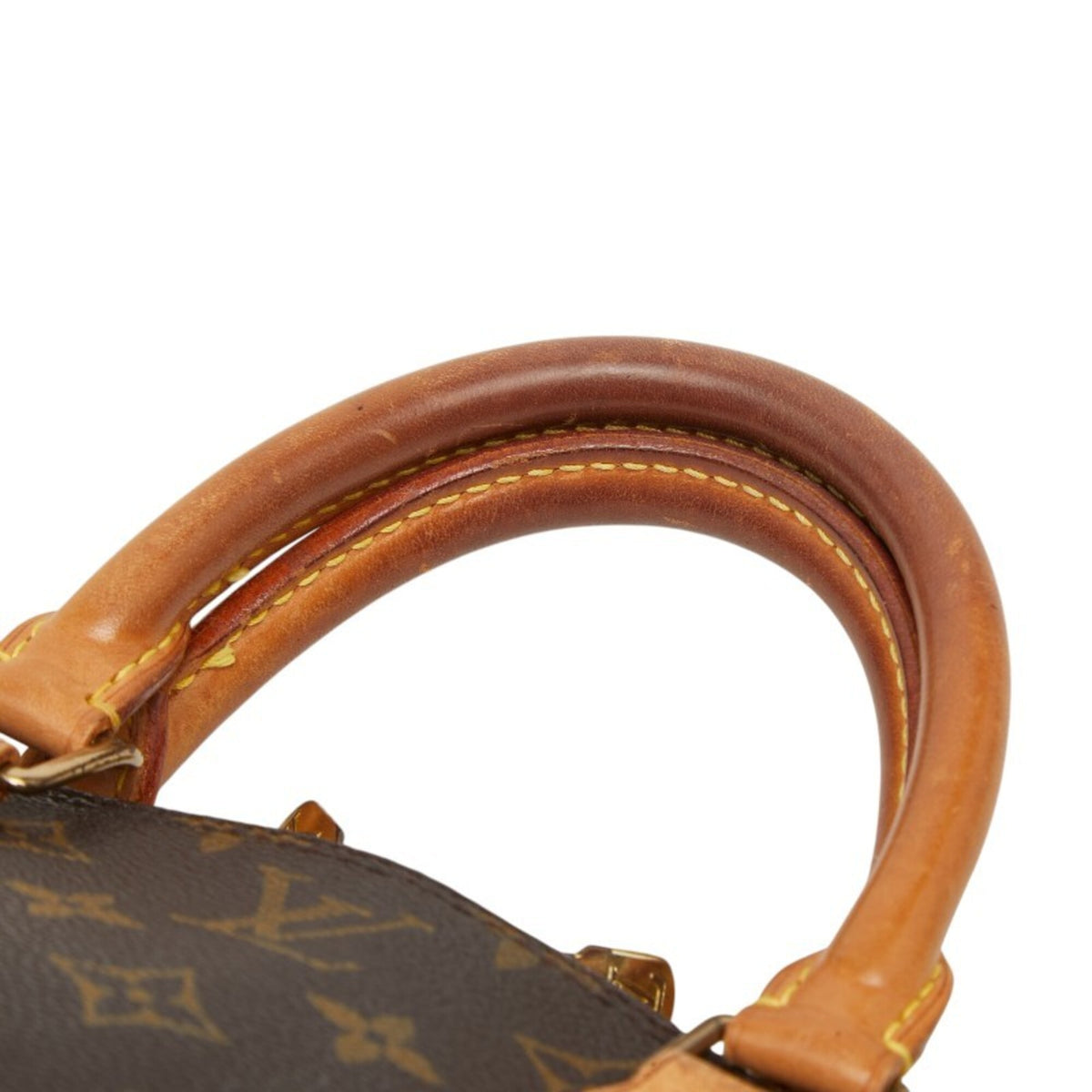 Louis Vuitton Brown Pvc Leather Handbag (Pre-Owned)
