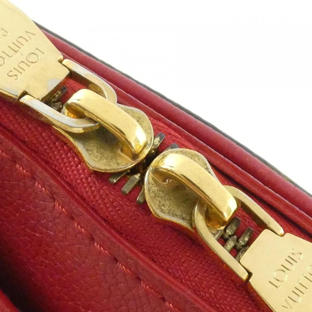 Louis Vuitton Cerise Marron Coated Canvas Handbag (Pre-Owned)