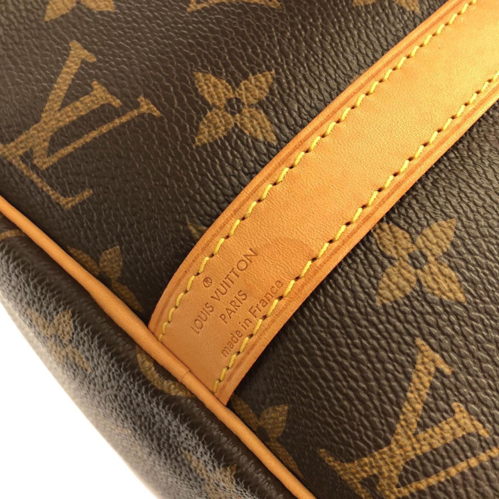 Louis Vuitton Marron Monogram Coated Canvas Boston Bag (Pre-Owned)