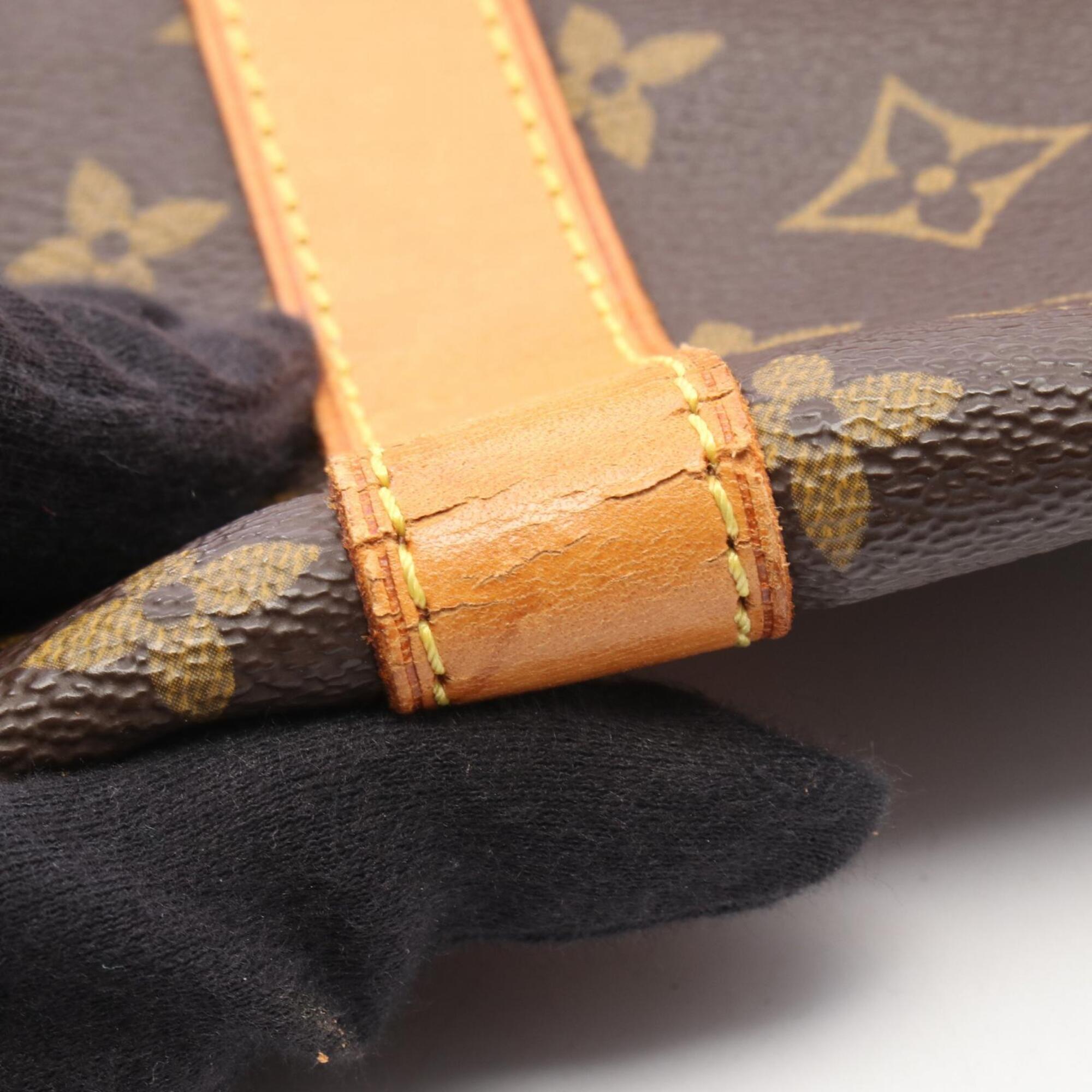 Louis Vuitton Brown Monogram Monogram Leather Boston Bag Handbag (Pre-Owned)