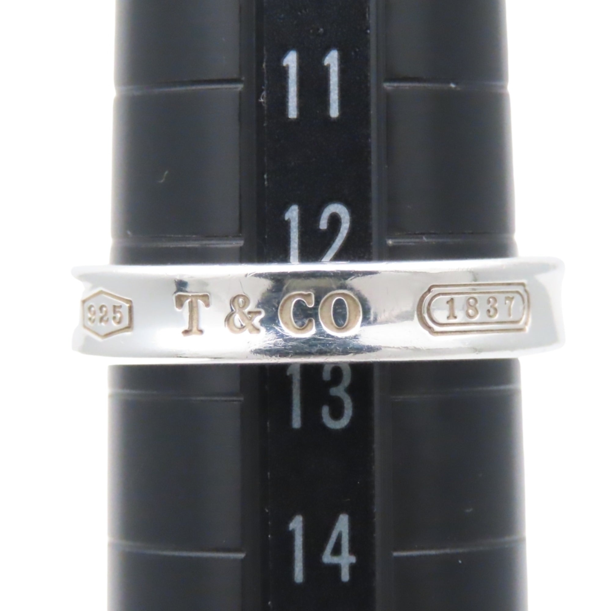 Tiffany Silver Silver 925 Band Ring (Pre-Owned)