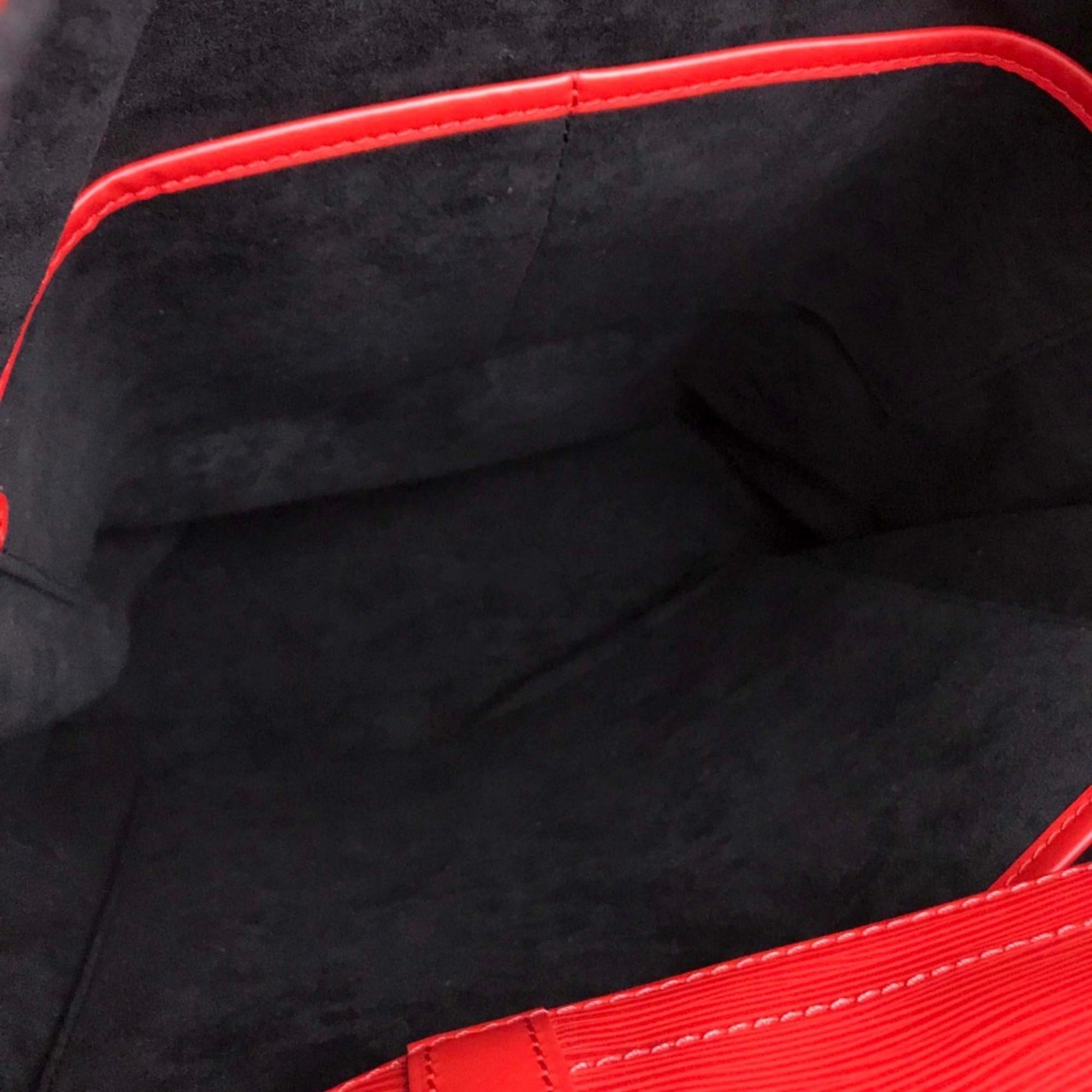 Louis Vuitton Red Color Epi Leather Backpack (Pre-Owned)