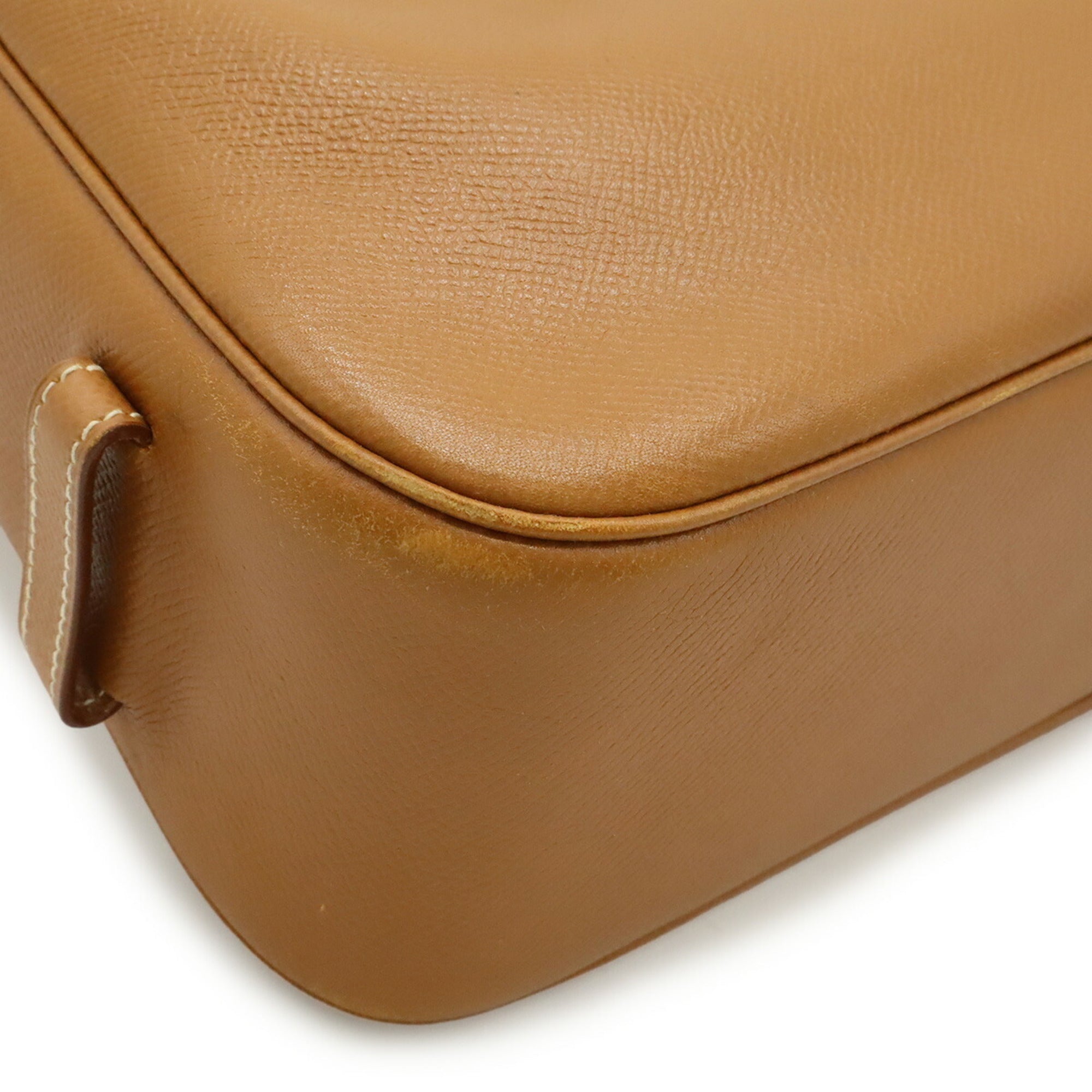 Hermes Sako Brown Courchevel Leather Shoulder Bag (Pre-Owned)