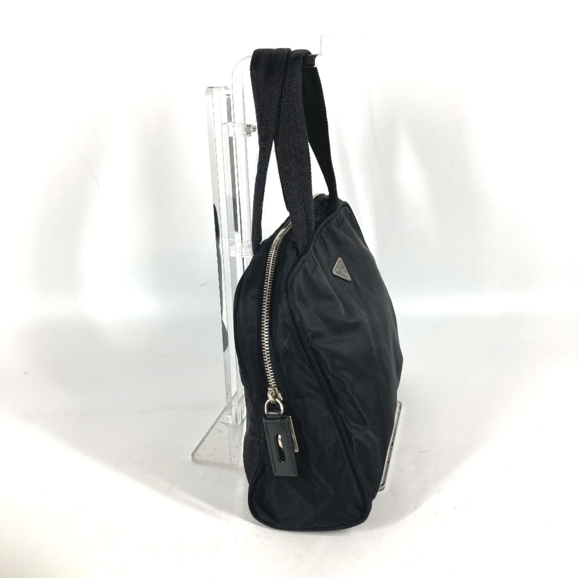 Prada Black Cloth Handbag (Pre-Owned)