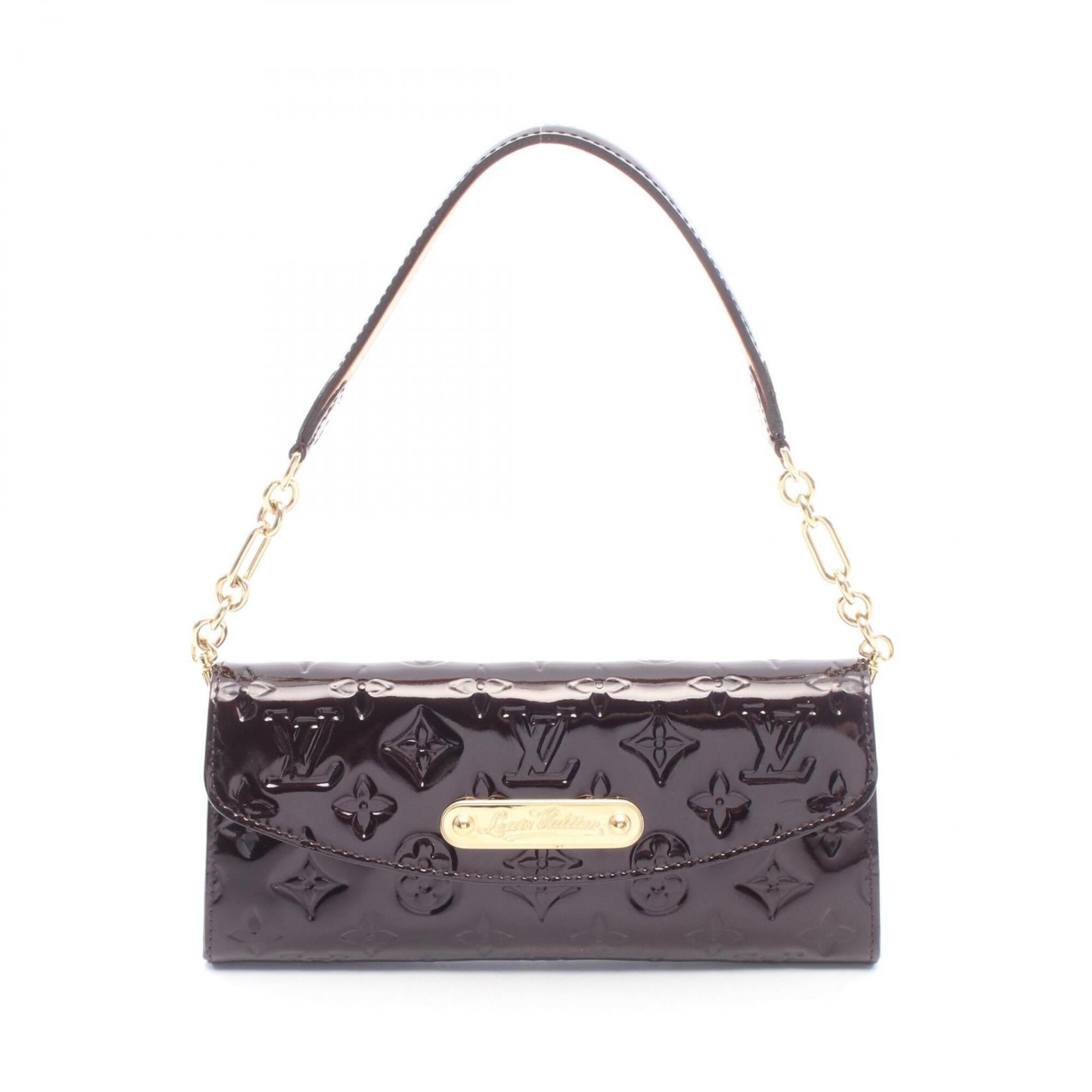 Louis Vuitton Amarante Purple Monogram Vernis Handbag Shoulder Bag (Pre-Owned)