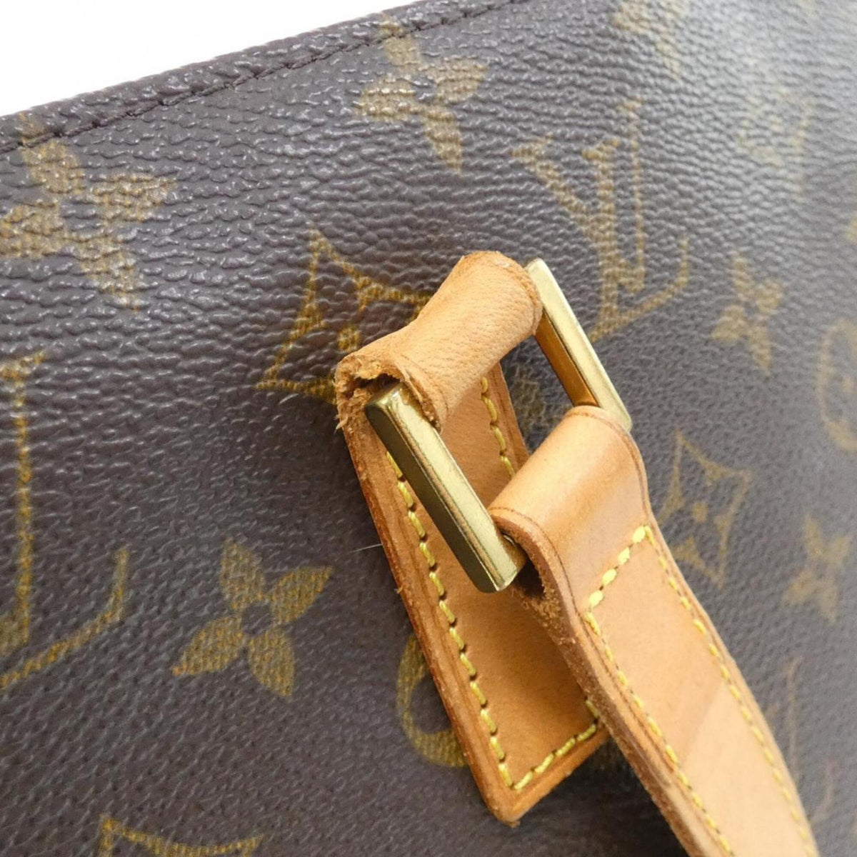 Louis Vuitton Brown Coated Canvas Handbag (Pre-Owned)