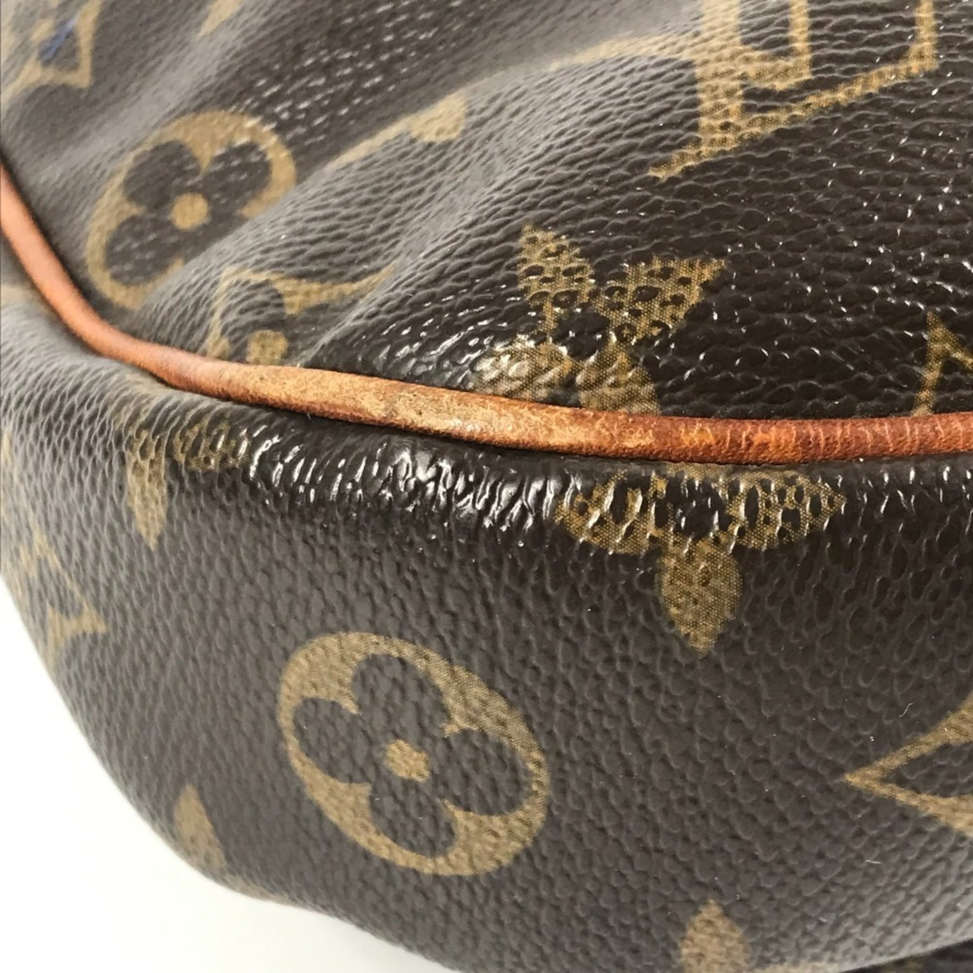 Louis Vuitton Brown Galle Monogram Monogram Pochette Shoulder Bag (Pre-Owned)