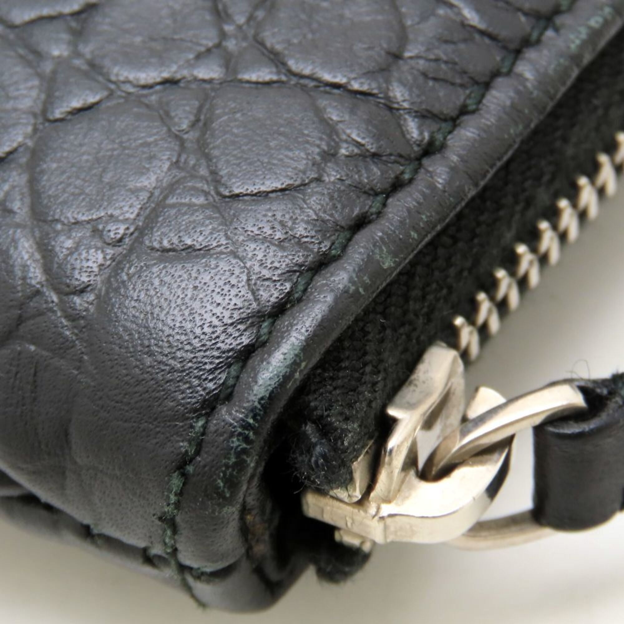 Balenciaga Black Leather Clutch Bag (Pre-Owned)