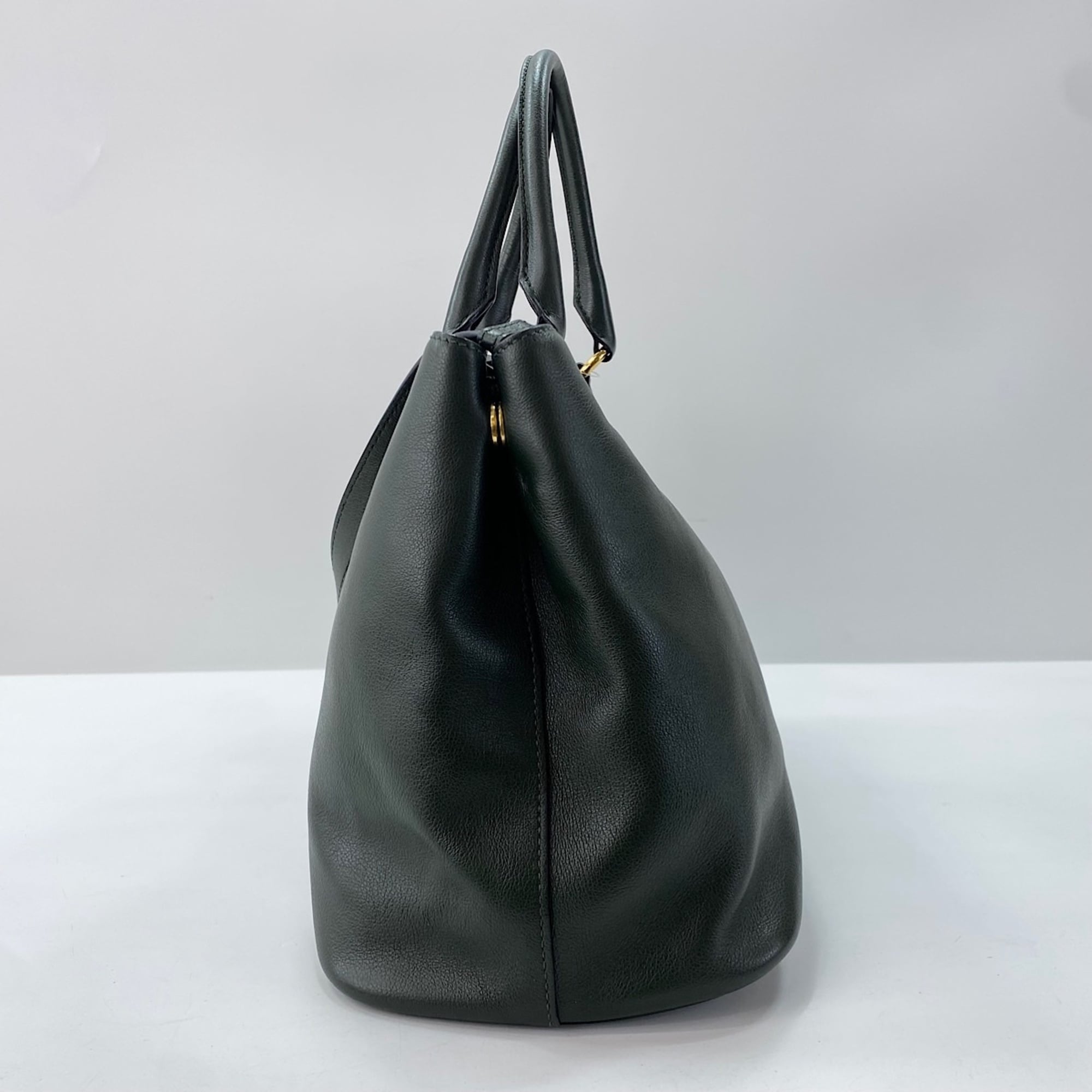 Prada Black Jacquard Handbag Shoulder Bag (Pre-Owned)