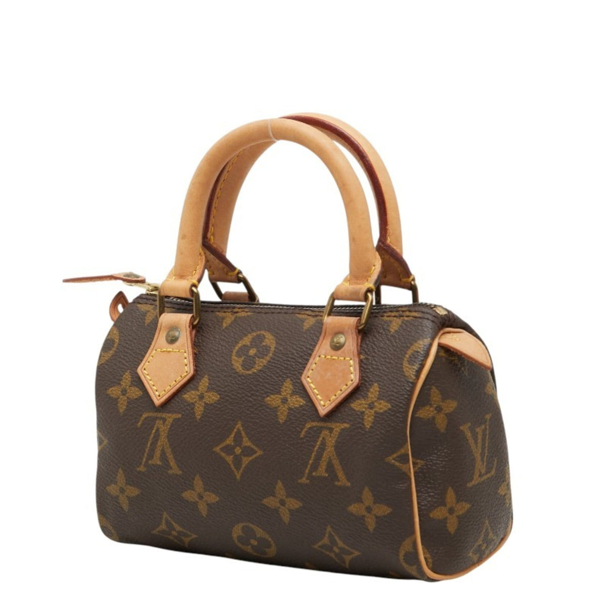 Louis Vuitton Brown Pvc Leather Handbag Shoulder Bag (Pre-Owned)