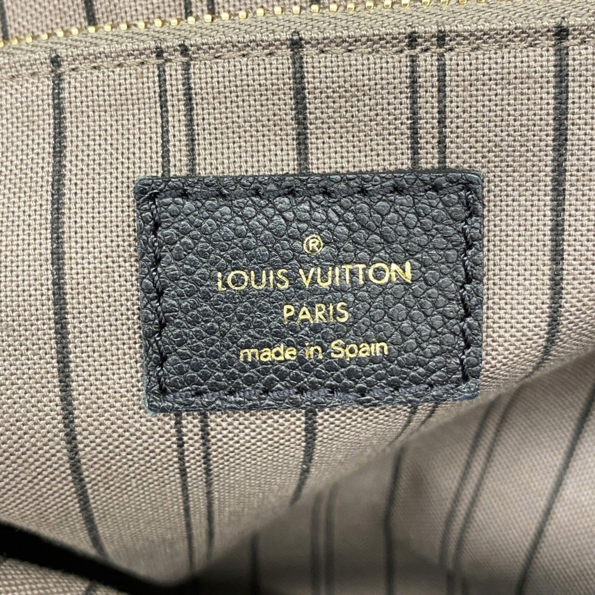 Louis Vuitton Noir Backpack (Pre-Owned)