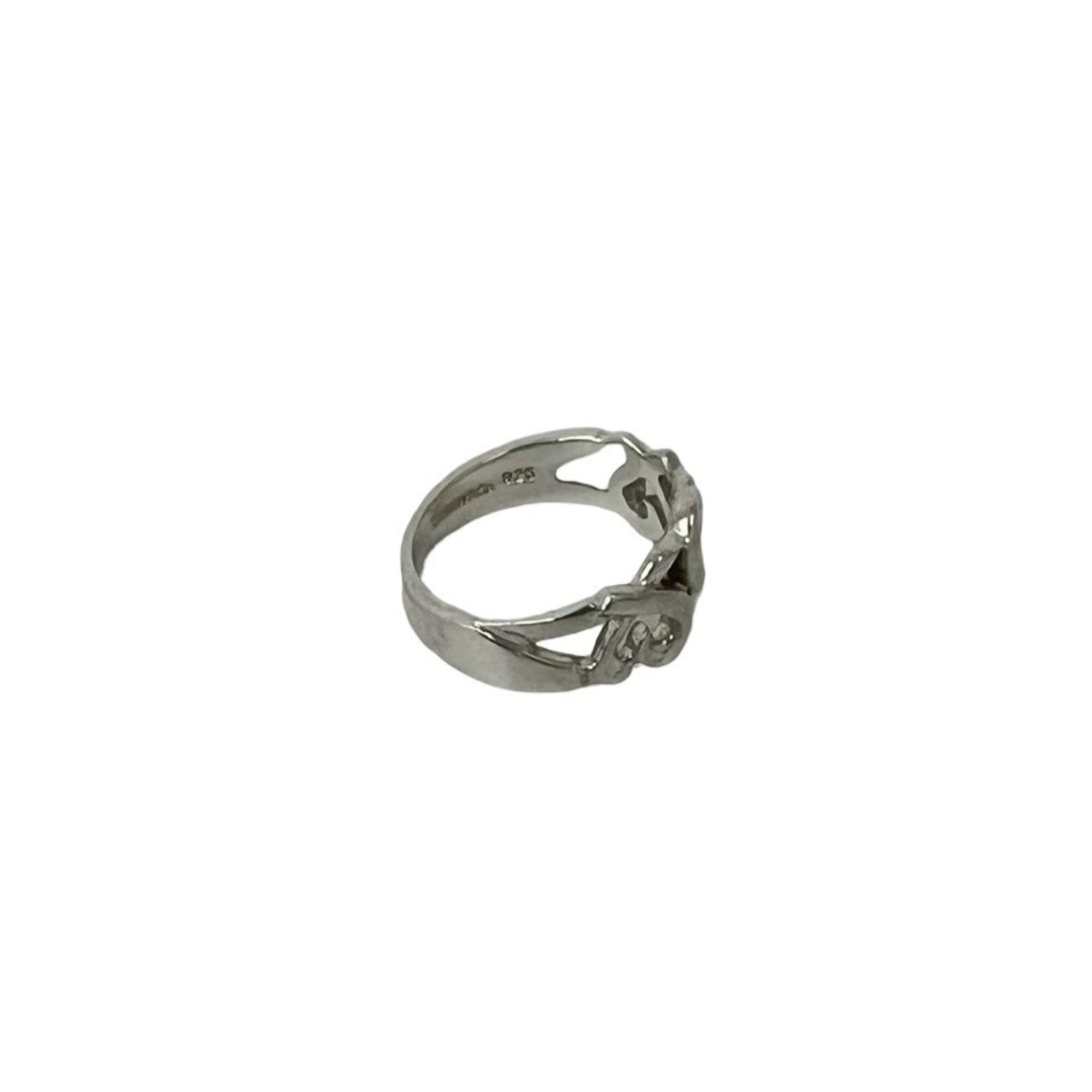 Tiffany Silver Silver 925 Band Ring (Pre-Owned)