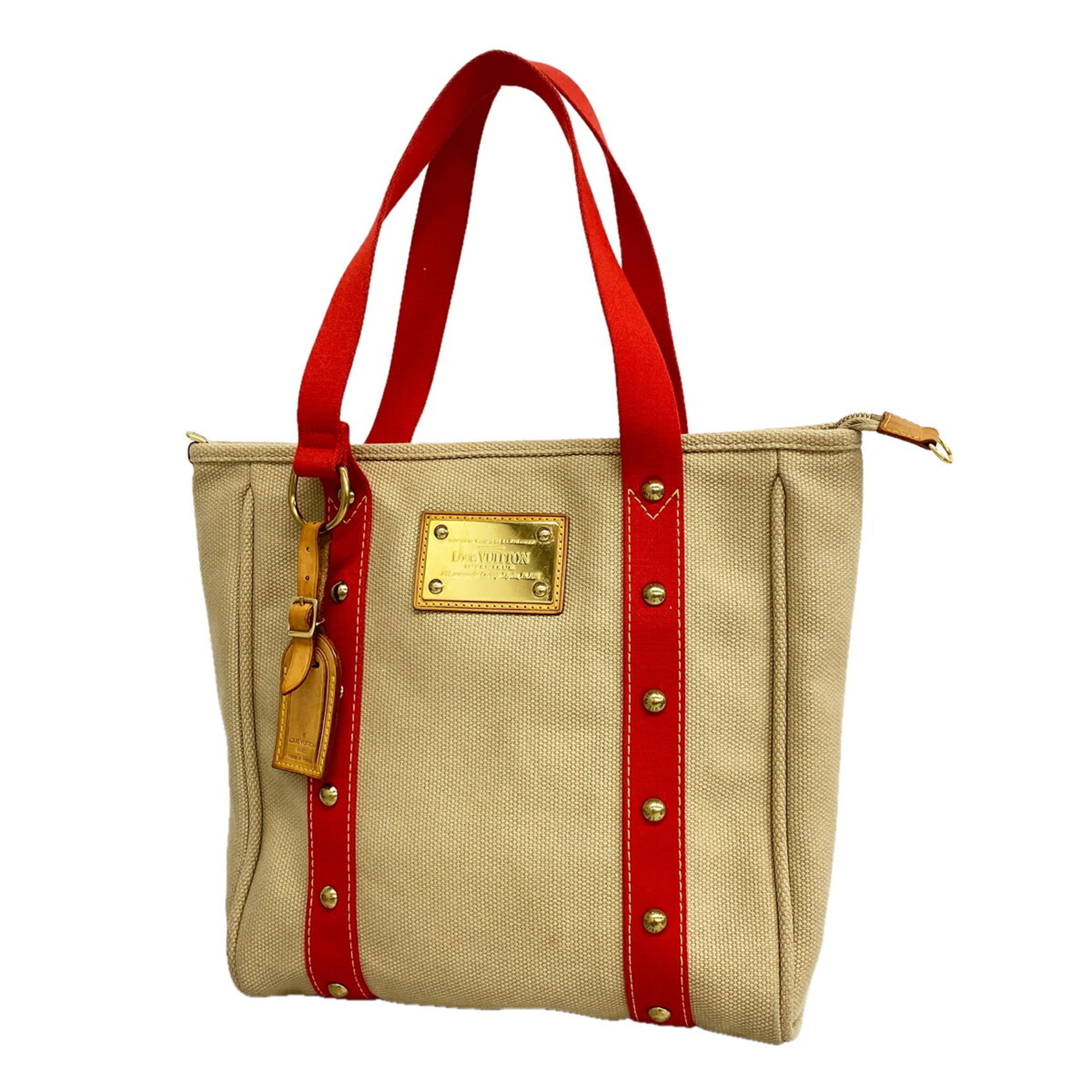 Louis Vuitton Beige Tote Bag (Pre-Owned)