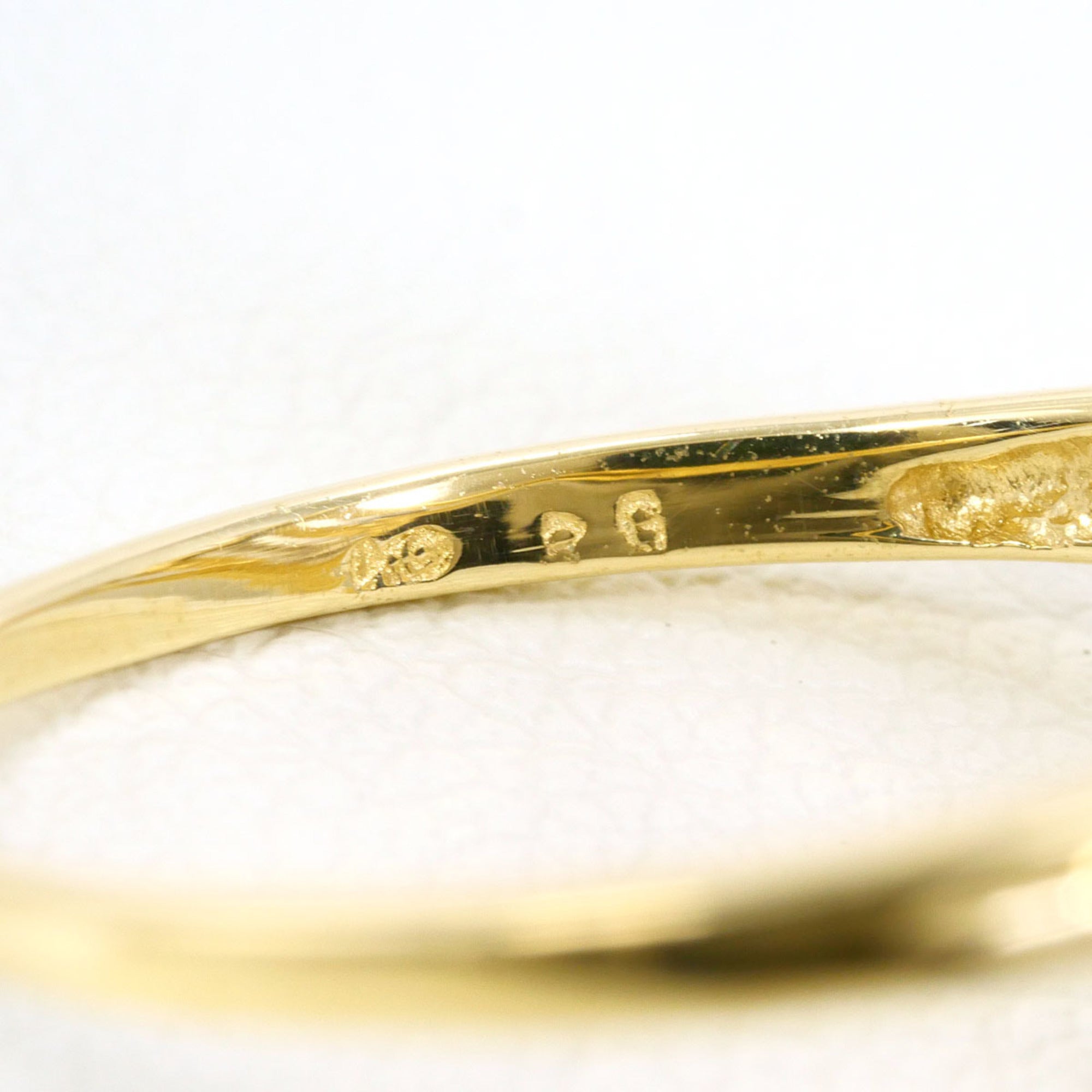 Unbranded White Gold Yellow Gold White Gold (10K) Yellow Gold (10K) Band Ring (Pre-Owned)
