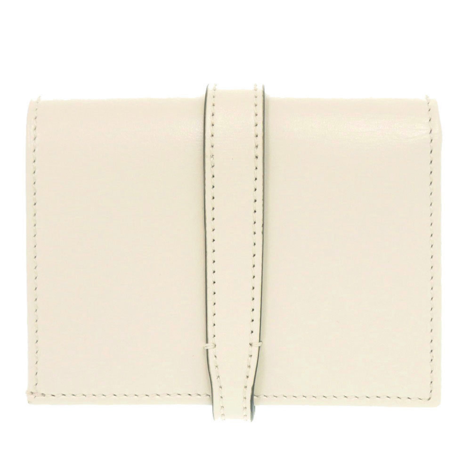 Gucci Ivory Leather Wallet (Bi-Fold) (Pre-Owned)
