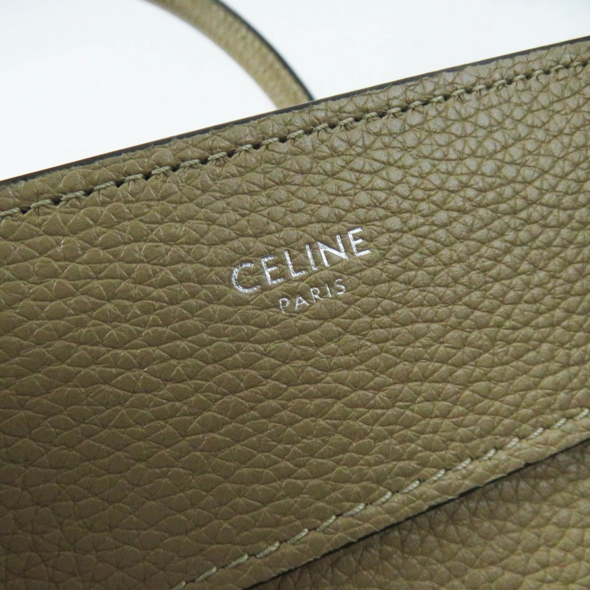 Celine Beige Leather Handbag (Pre-Owned)