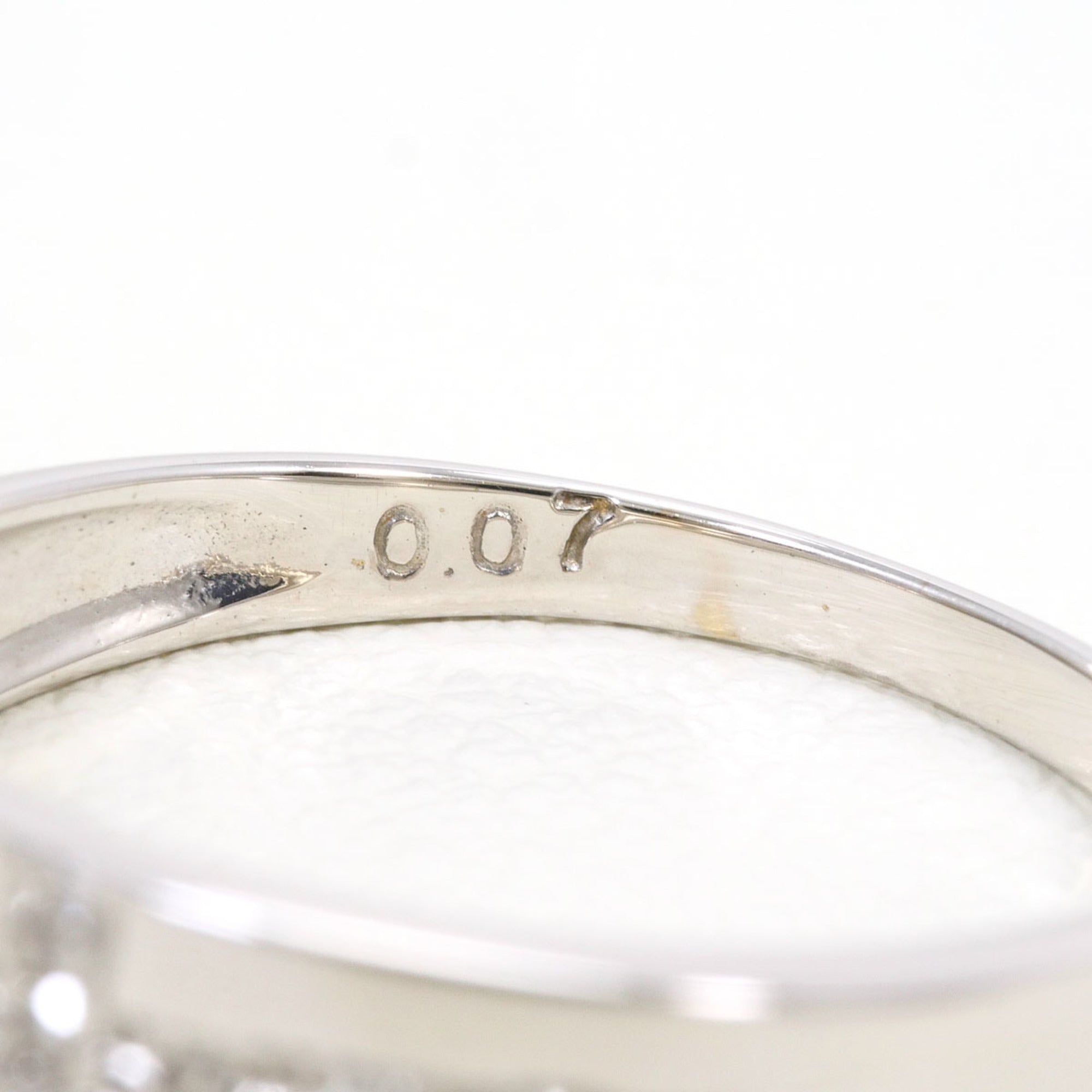 Unbranded White Gold White Gold (14K) Band Ring (Pre-Owned)