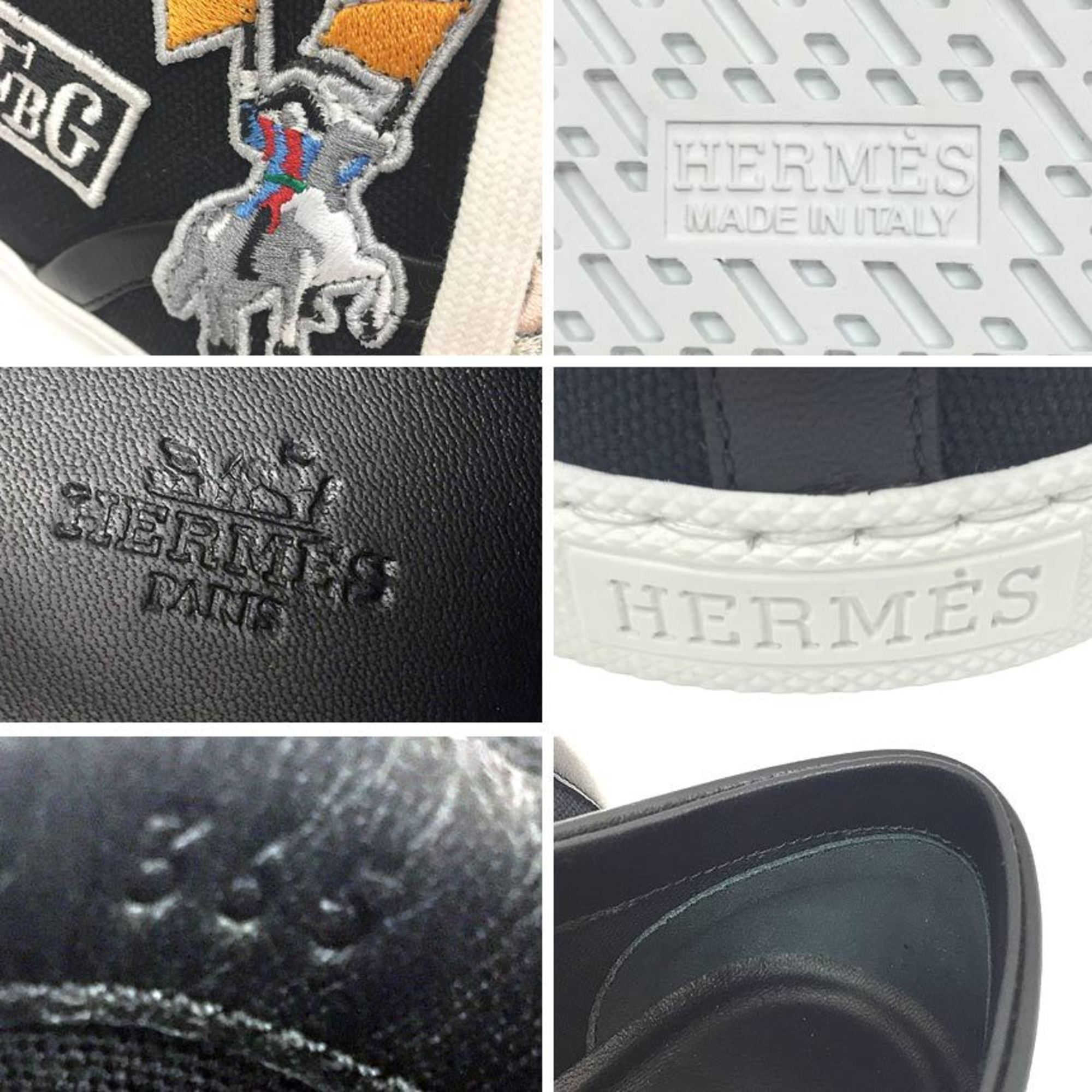 Hermes Black Sneakers (Pre-Owned)