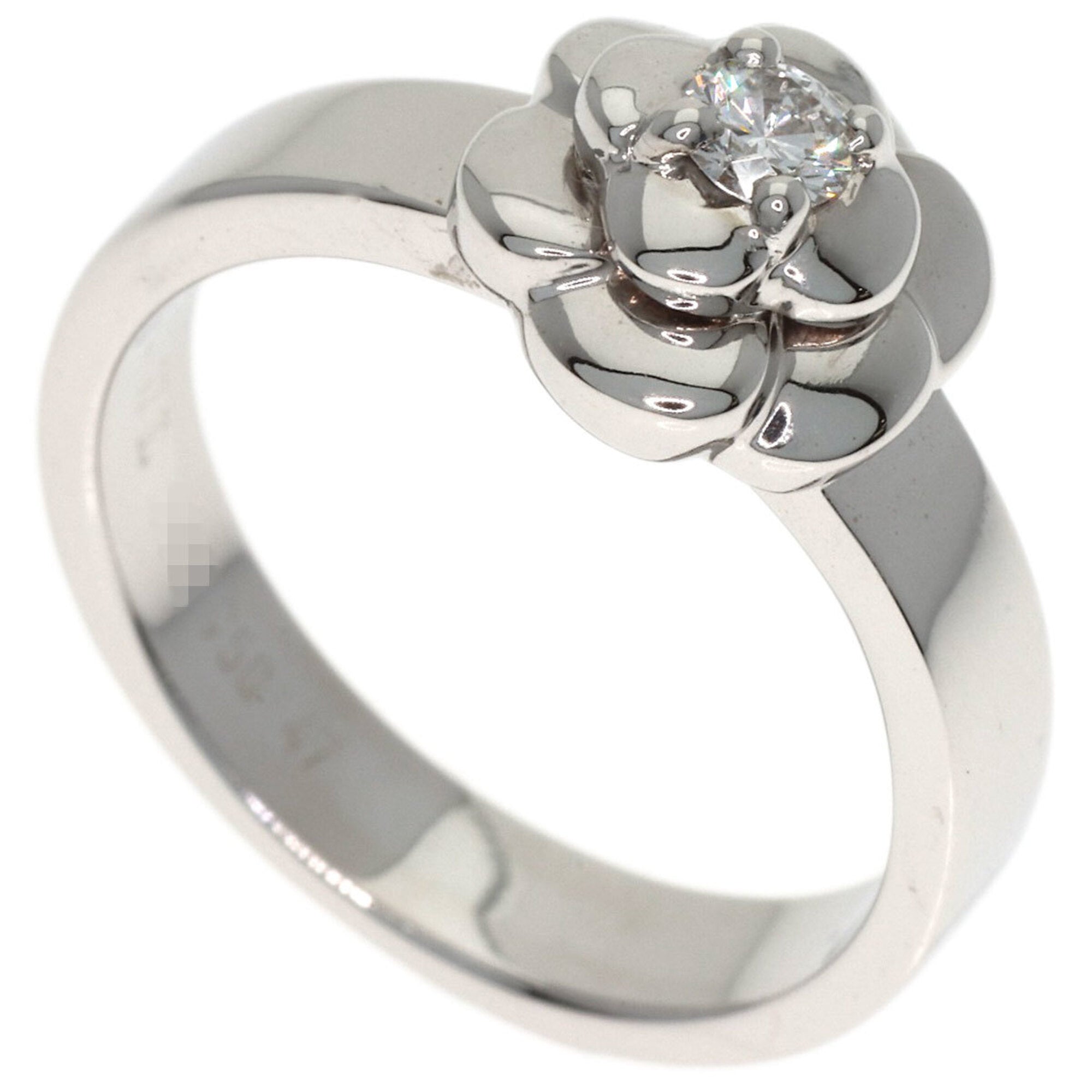Chanel White Gold (18K) Band Ring (Pre-Owned)