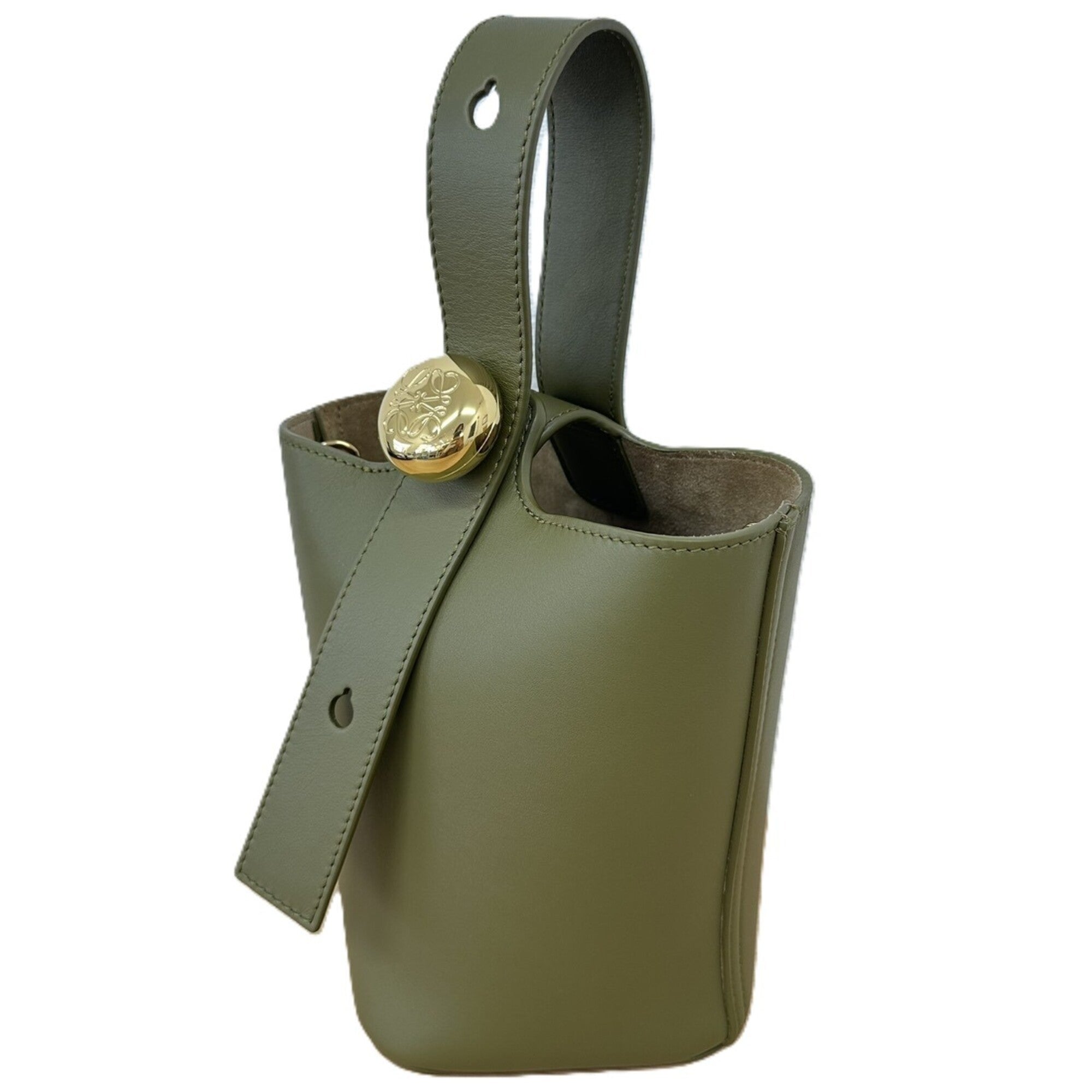 Loewe Khaki Olive Shoulder Bag (Pre-Owned)
