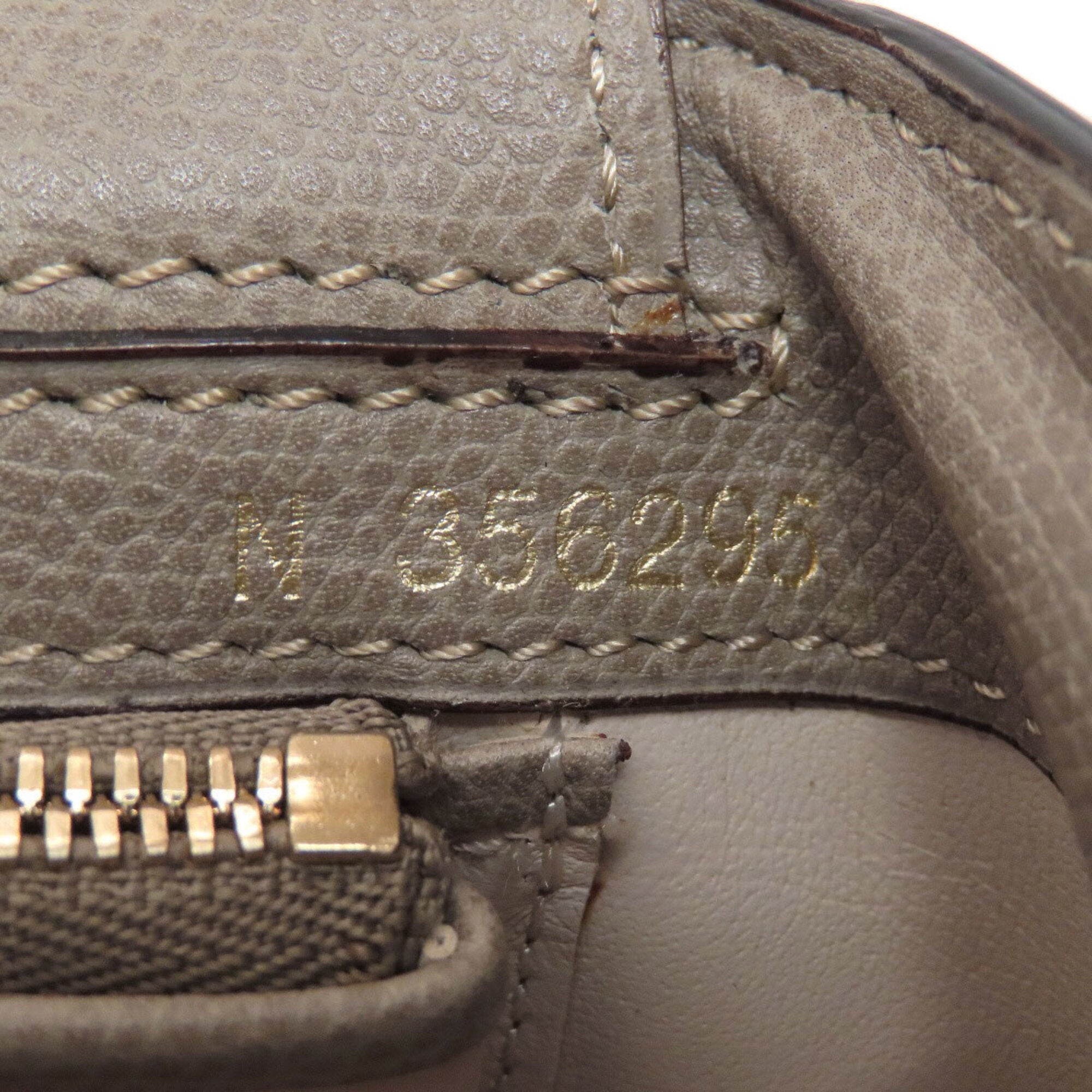 Valextra Beige Leather Handbag (Pre-Owned)