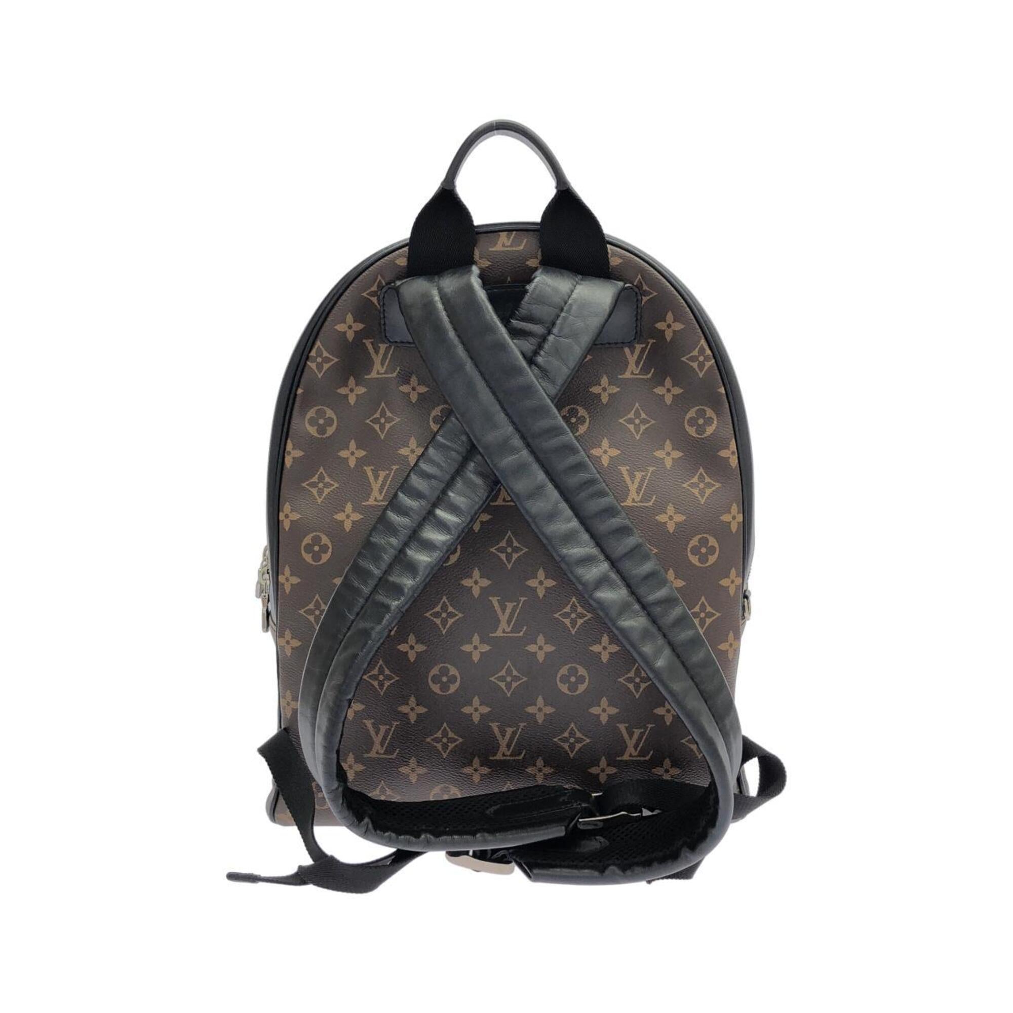 Louis Vuitton Marron Coated Canvas Backpack (Pre-Owned)