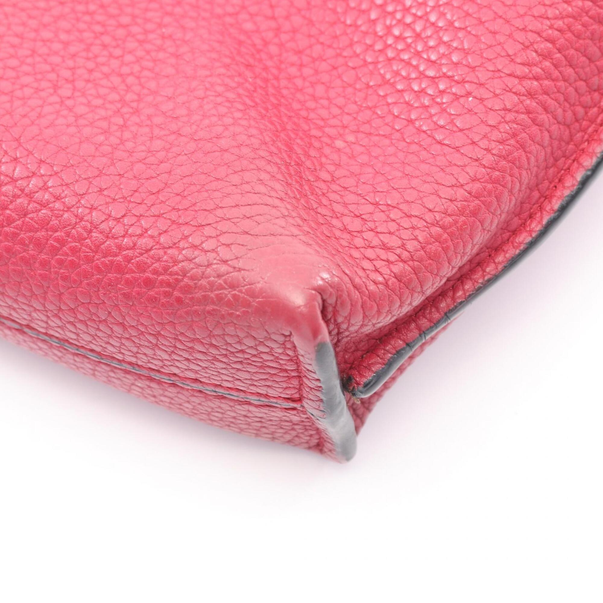 Loewe Bordeaux Leather Handbag (Pre-Owned)