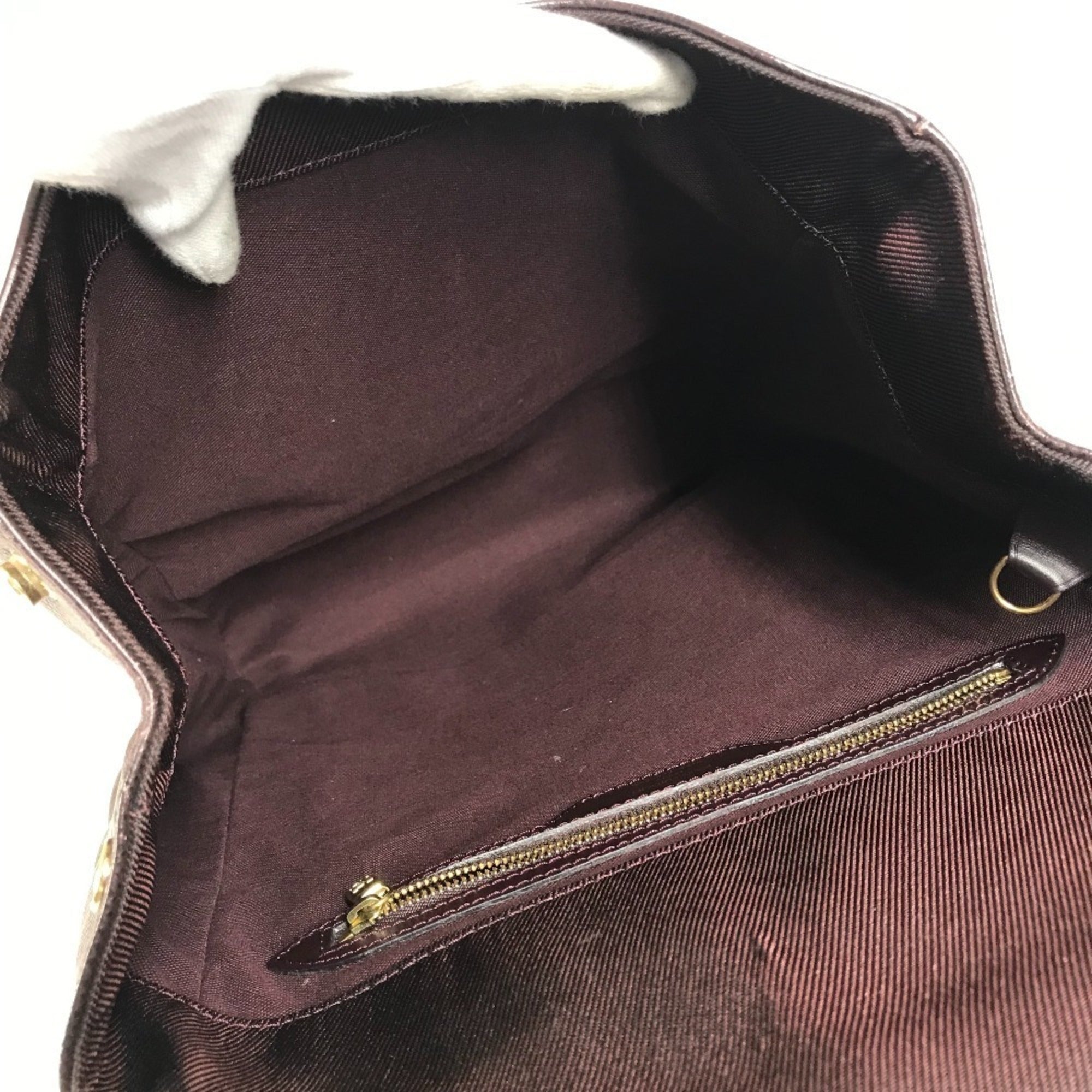 Louis Vuitton Acajou Taiga Leather Backpack (Pre-Owned)