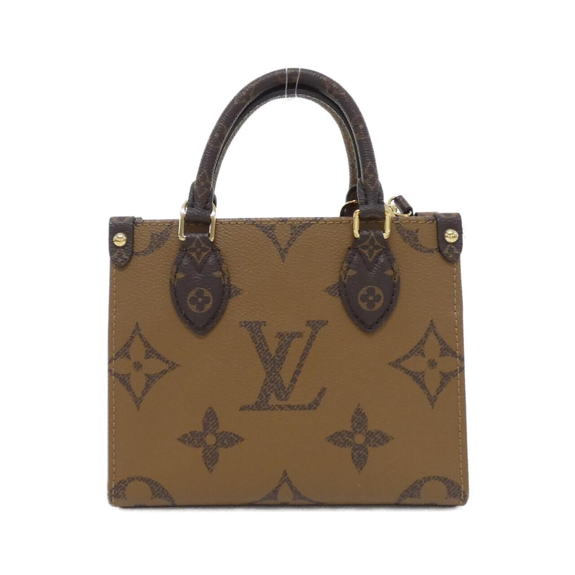Louis Vuitton Marron Coated Canvas Handbag (Pre-Owned)