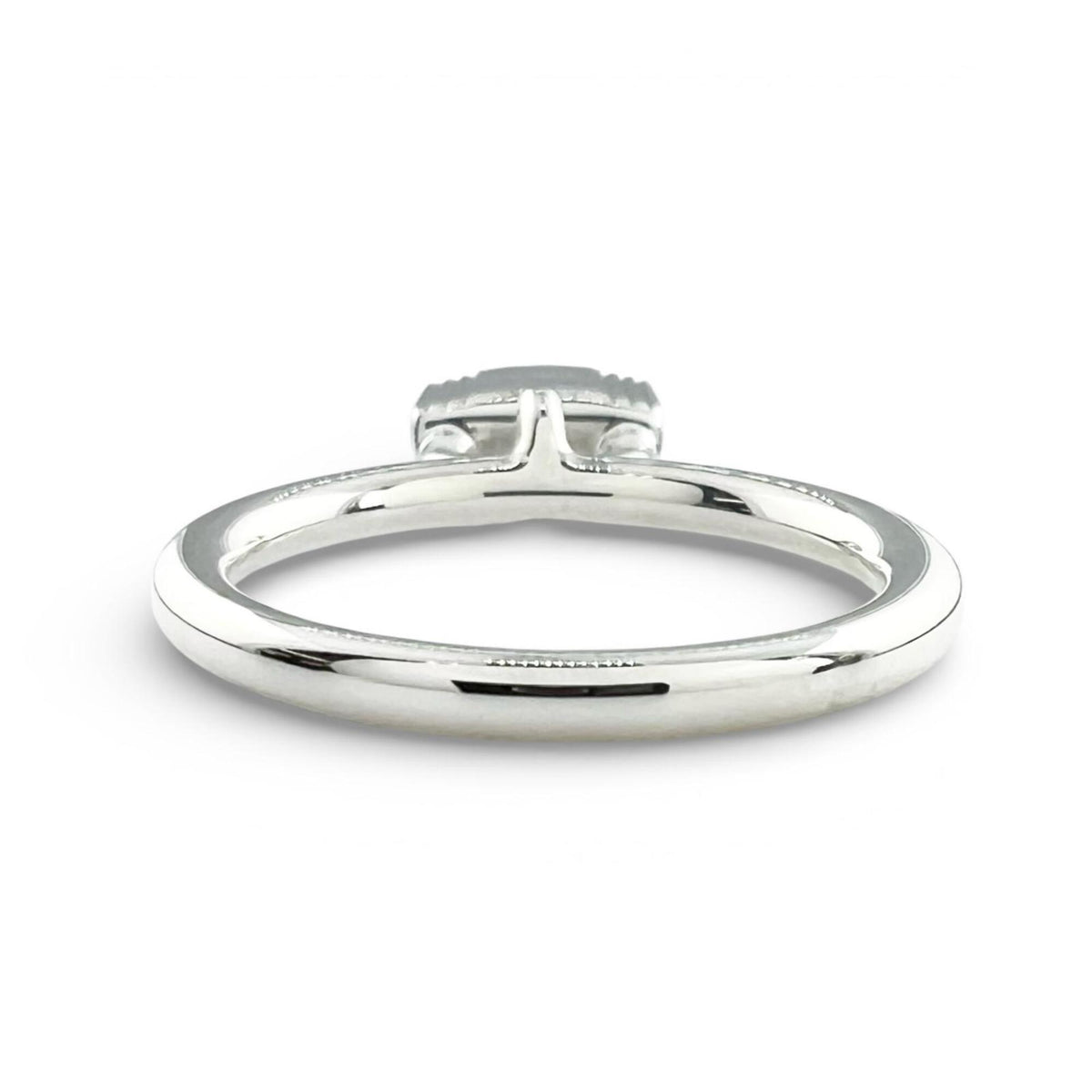Hermes Silver Silver 925 Band Ring (Pre-Owned)