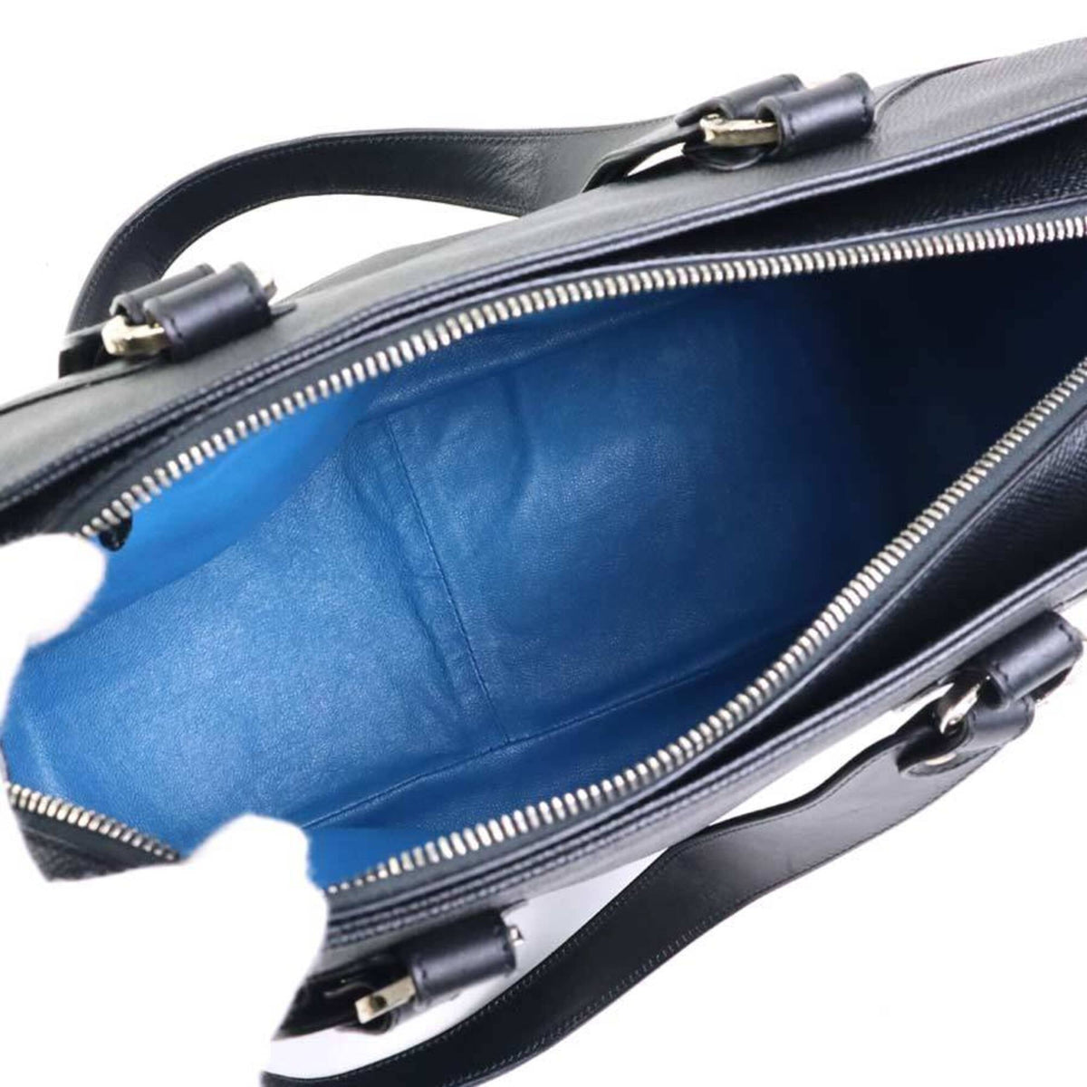 Bvlgari Black Leather Handbag (Pre-Owned)