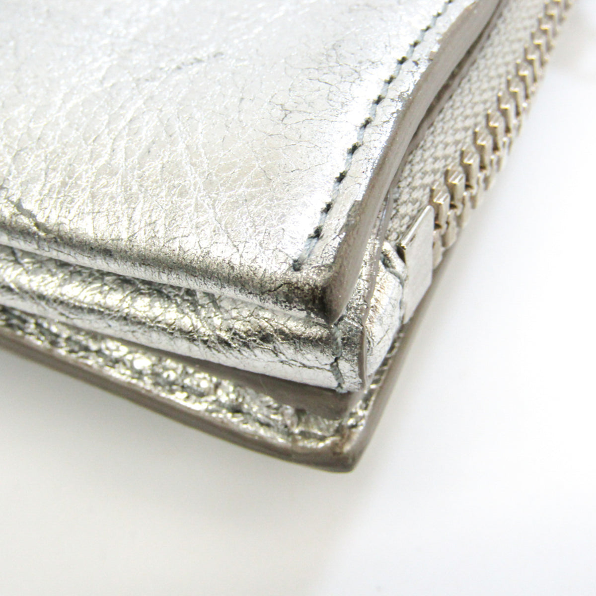 Balenciaga Silver Leather Shoulder Bag (Pre-Owned)