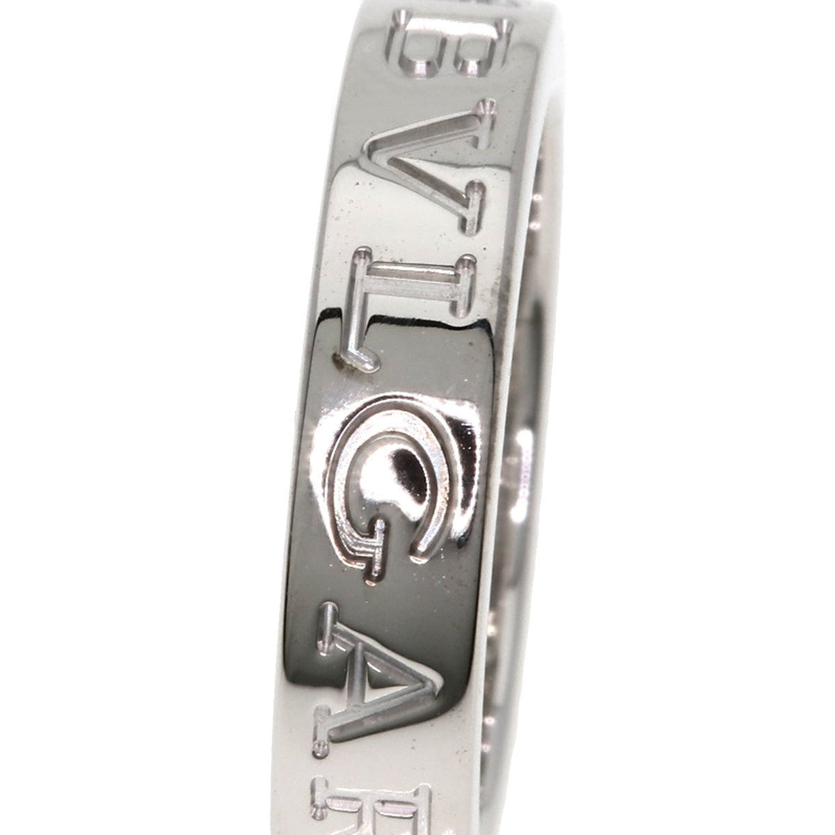 Bvlgari White Gold (18K) Band Ring (Pre-Owned)