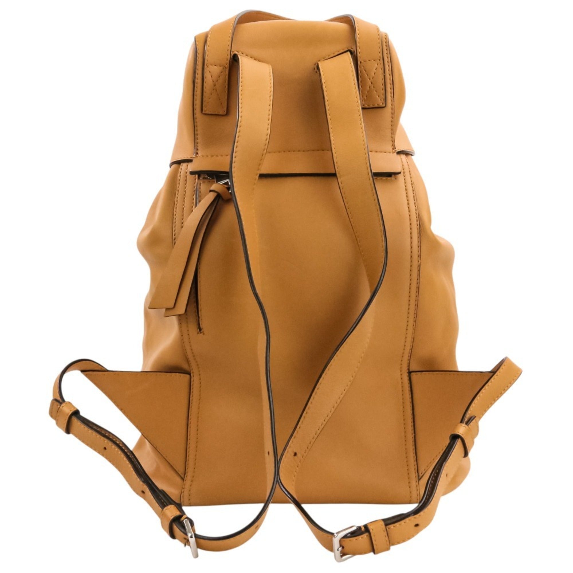 Loewe Brown Camel Leather Backpack (Pre-Owned)
