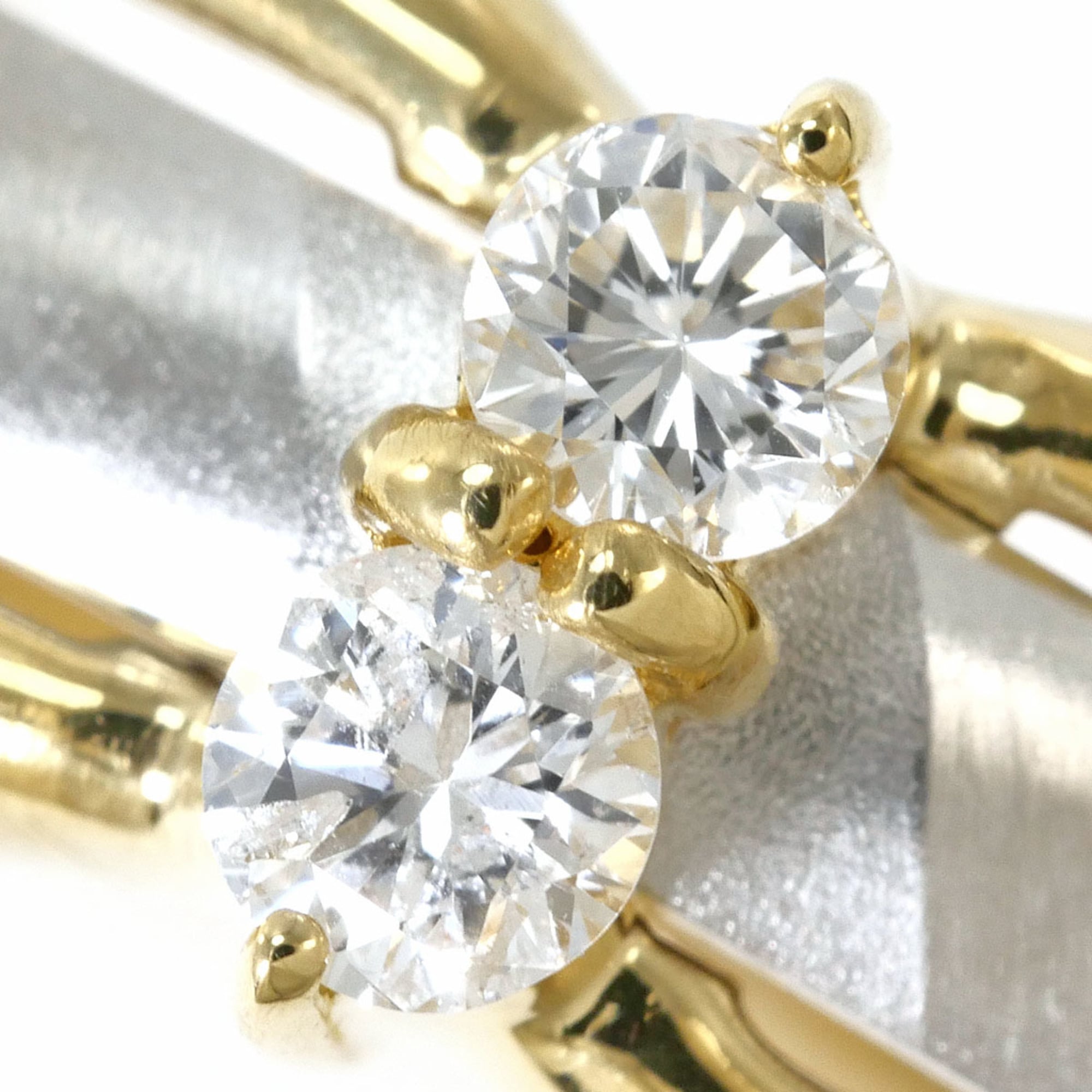 Unbranded Platinum Yellow Yellow Gold (18K) Platinum 900 Band Ring (Pre-Owned)