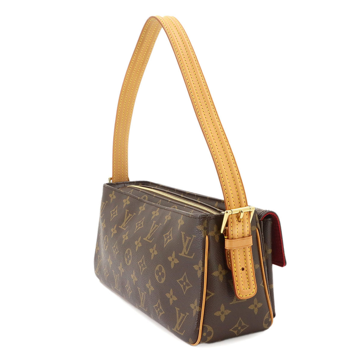 Louis Vuitton Brown Monogram Monogram Handbag Shoulder Bag (Pre-Owned)