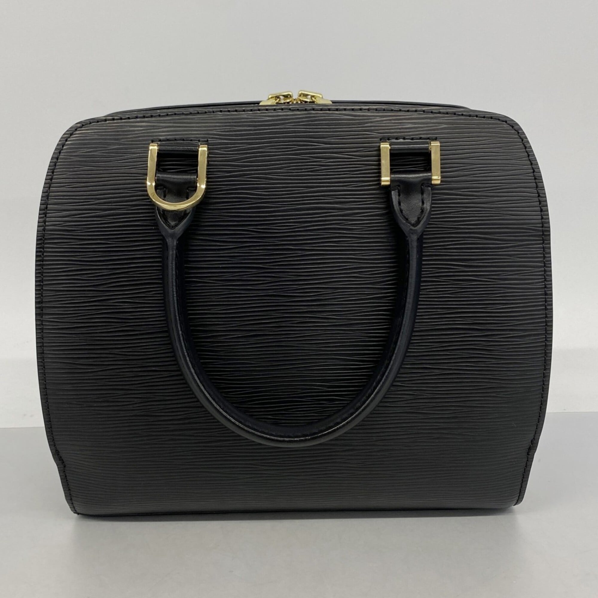 Louis Vuitton Noir Handbag (Pre-Owned)