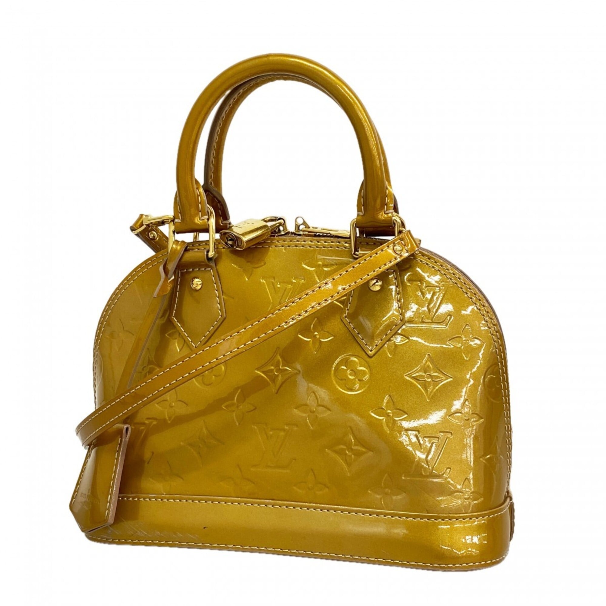 Louis Vuitton Beige Poodle Handbag (Pre-Owned)