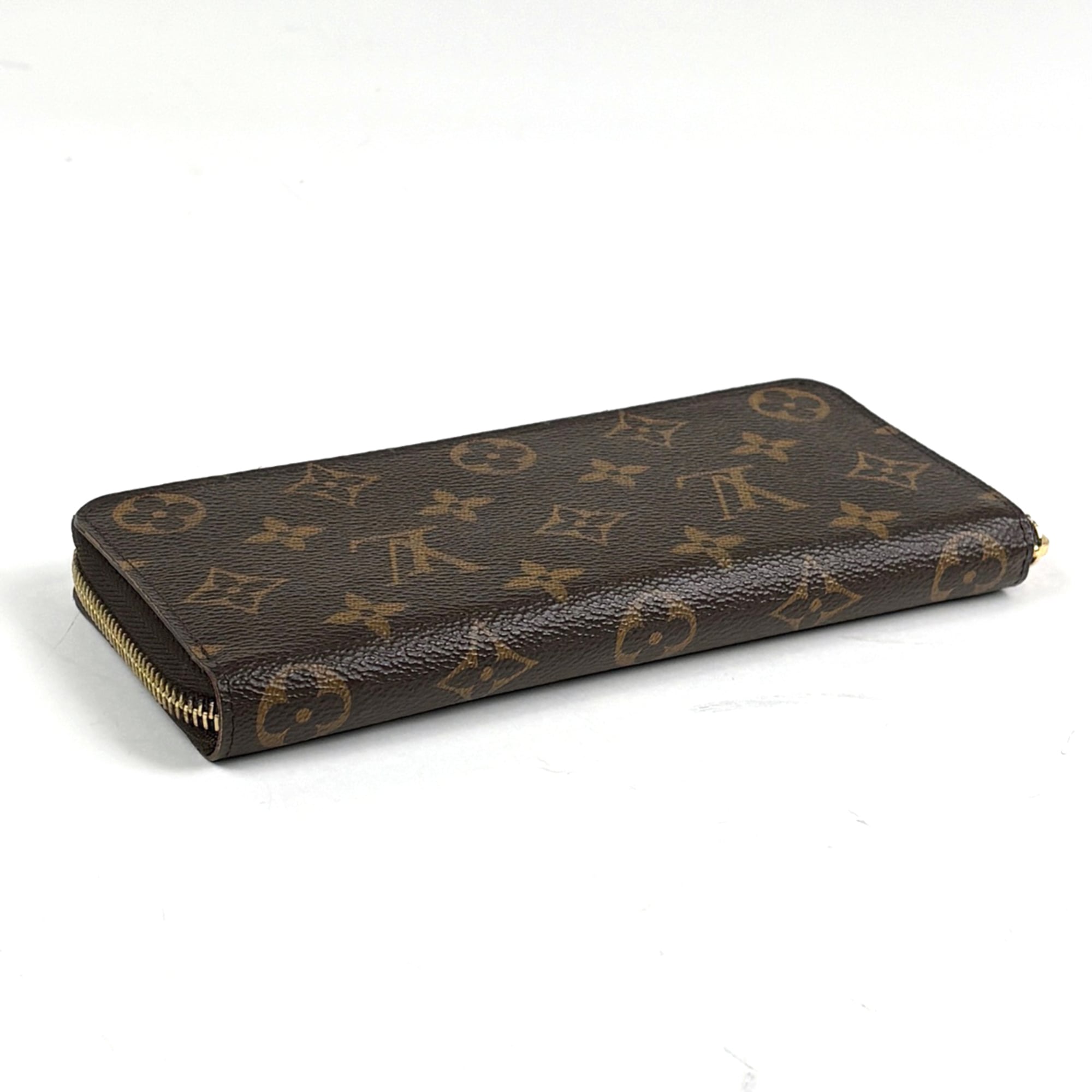 Louis Vuitton Monogram Bordeaux Brown Fuchsia Monogram Long Wallet (Bi-Fold) (Pre-Owned)