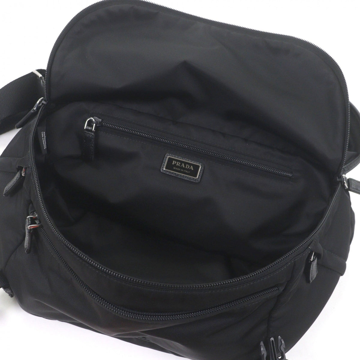 Prada Black Polyamide Shoulder Bag (Pre-Owned)