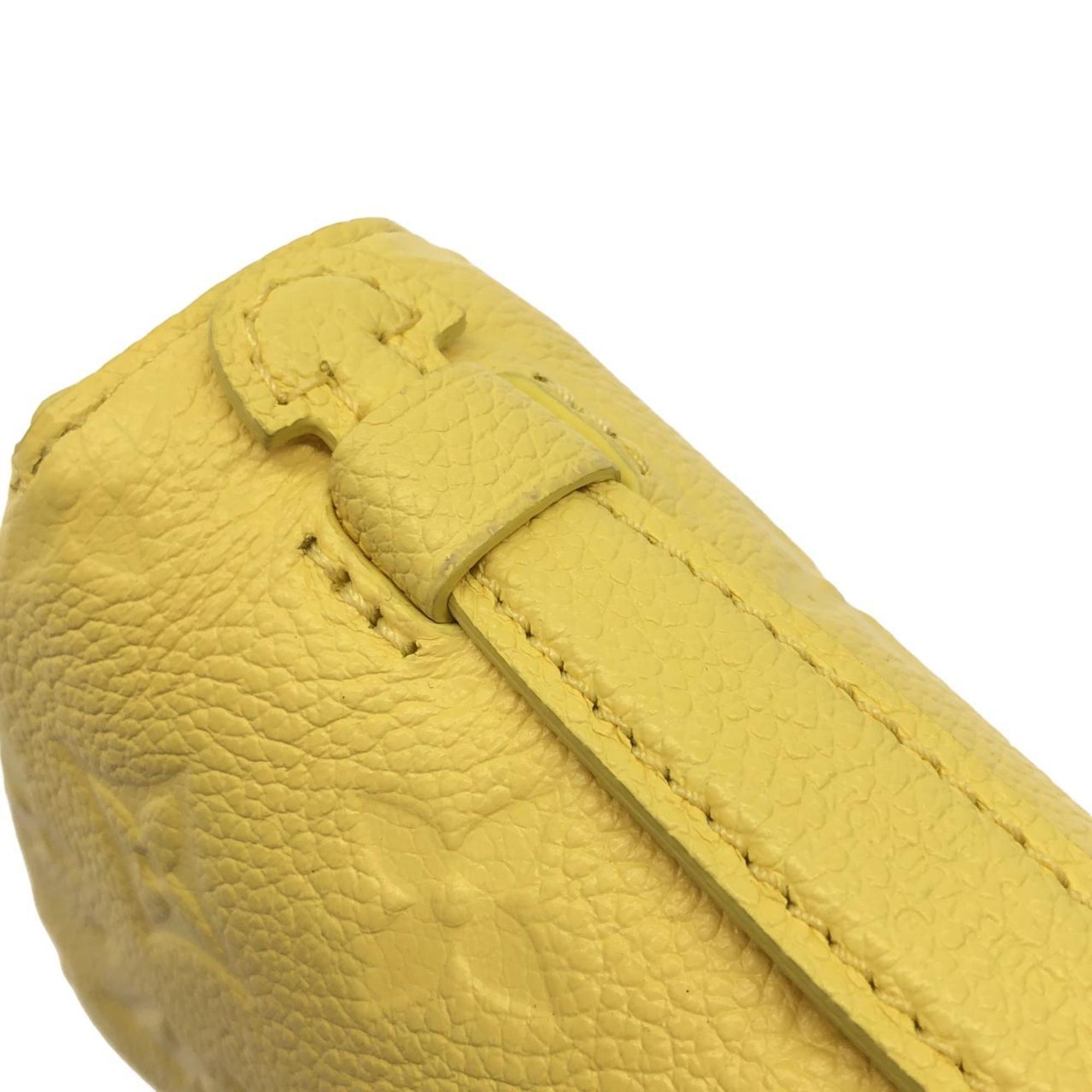 Louis Vuitton Yellow Leather Shoulder Bag (Pre-Owned)
