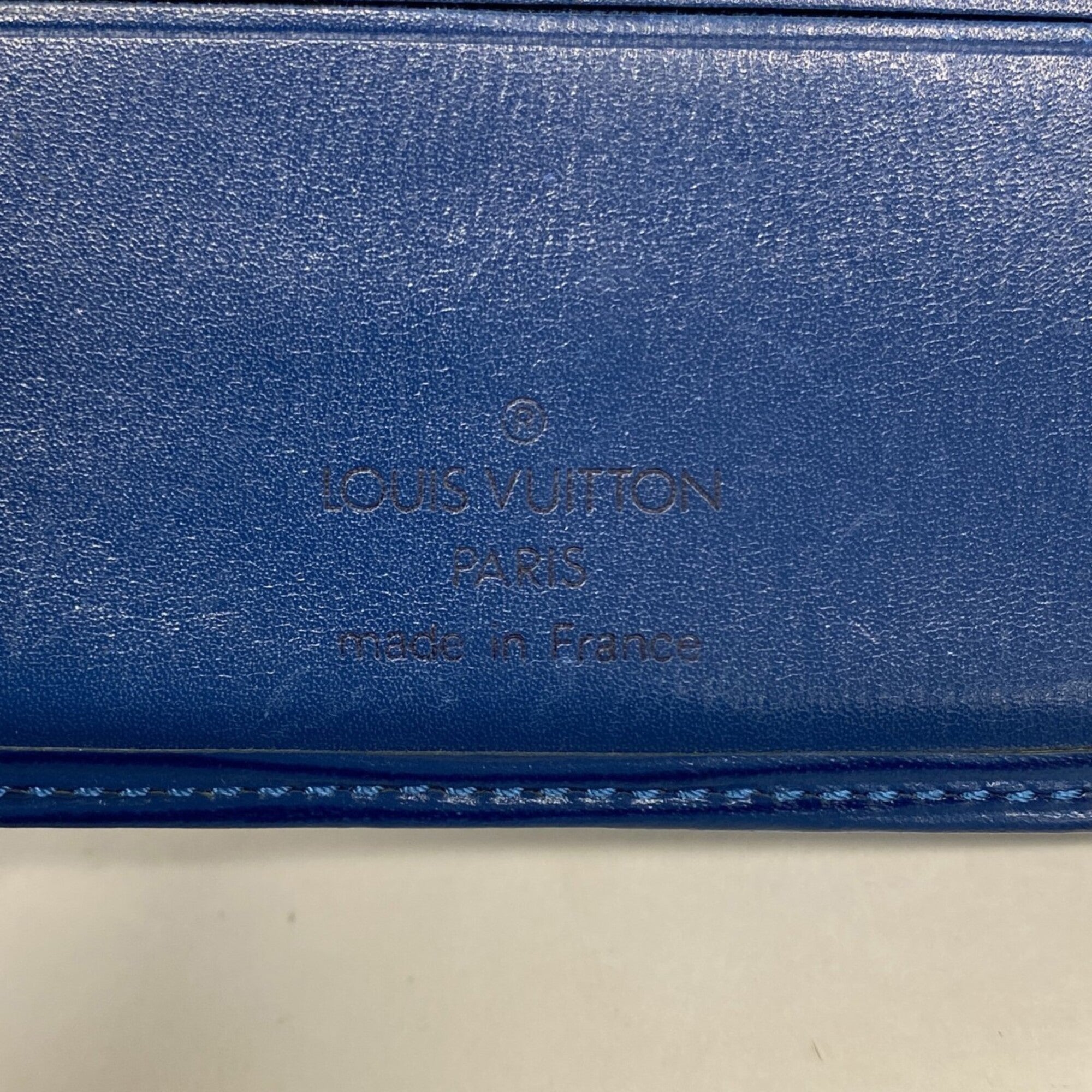 Louis Vuitton Toledo Blue Wallet (Bi-Fold) (Pre-Owned)