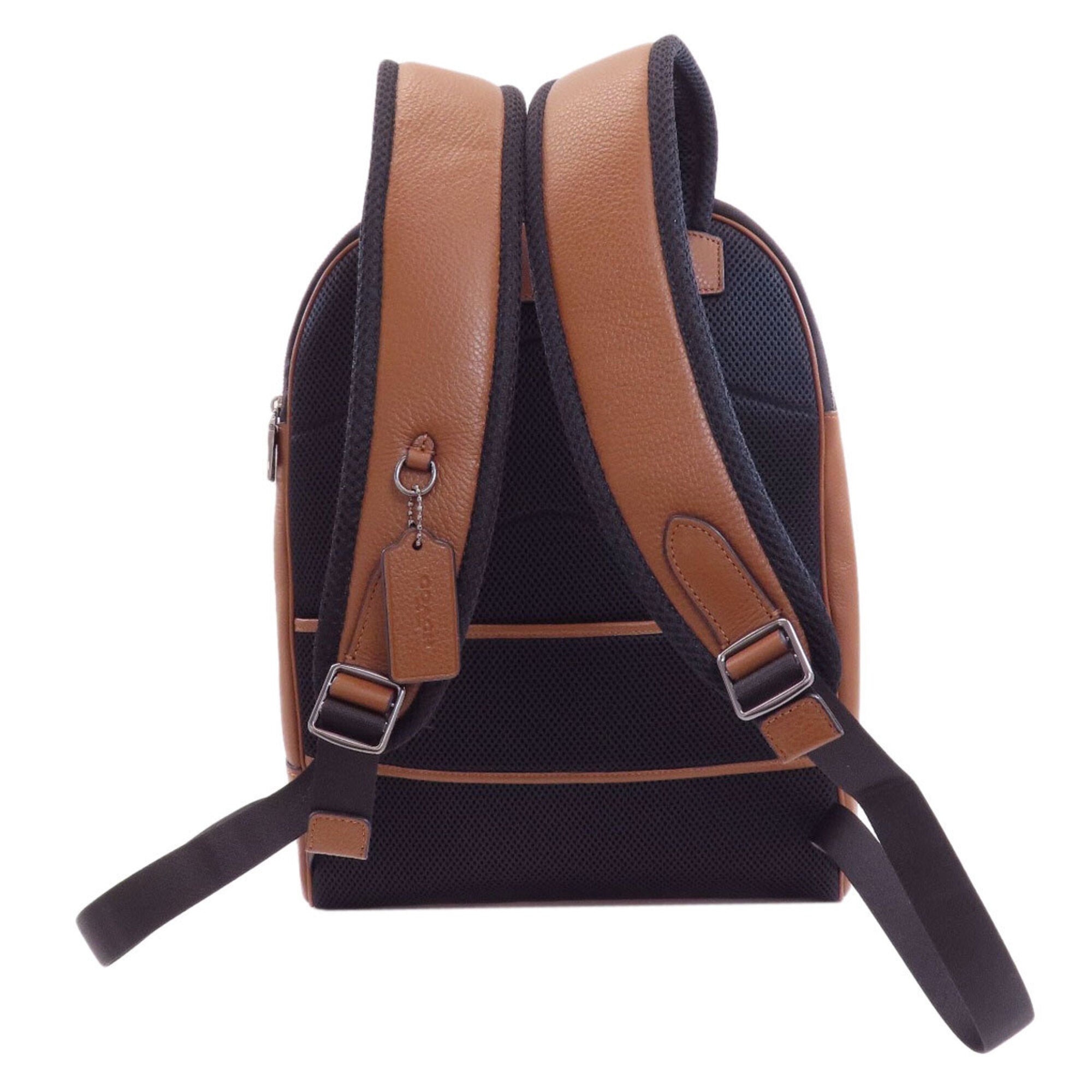Coach Brown Leather Backpack (Pre-Owned)