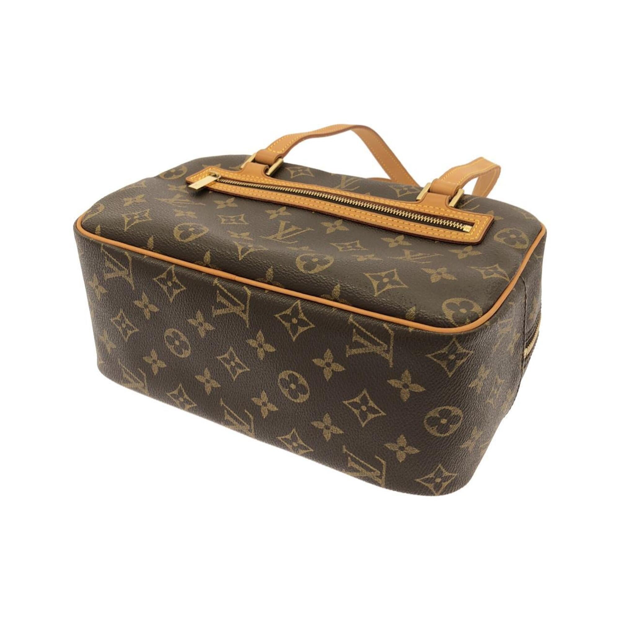 Louis Vuitton Monogram Marron Coated Canvas Shoulder Bag (Pre-Owned)