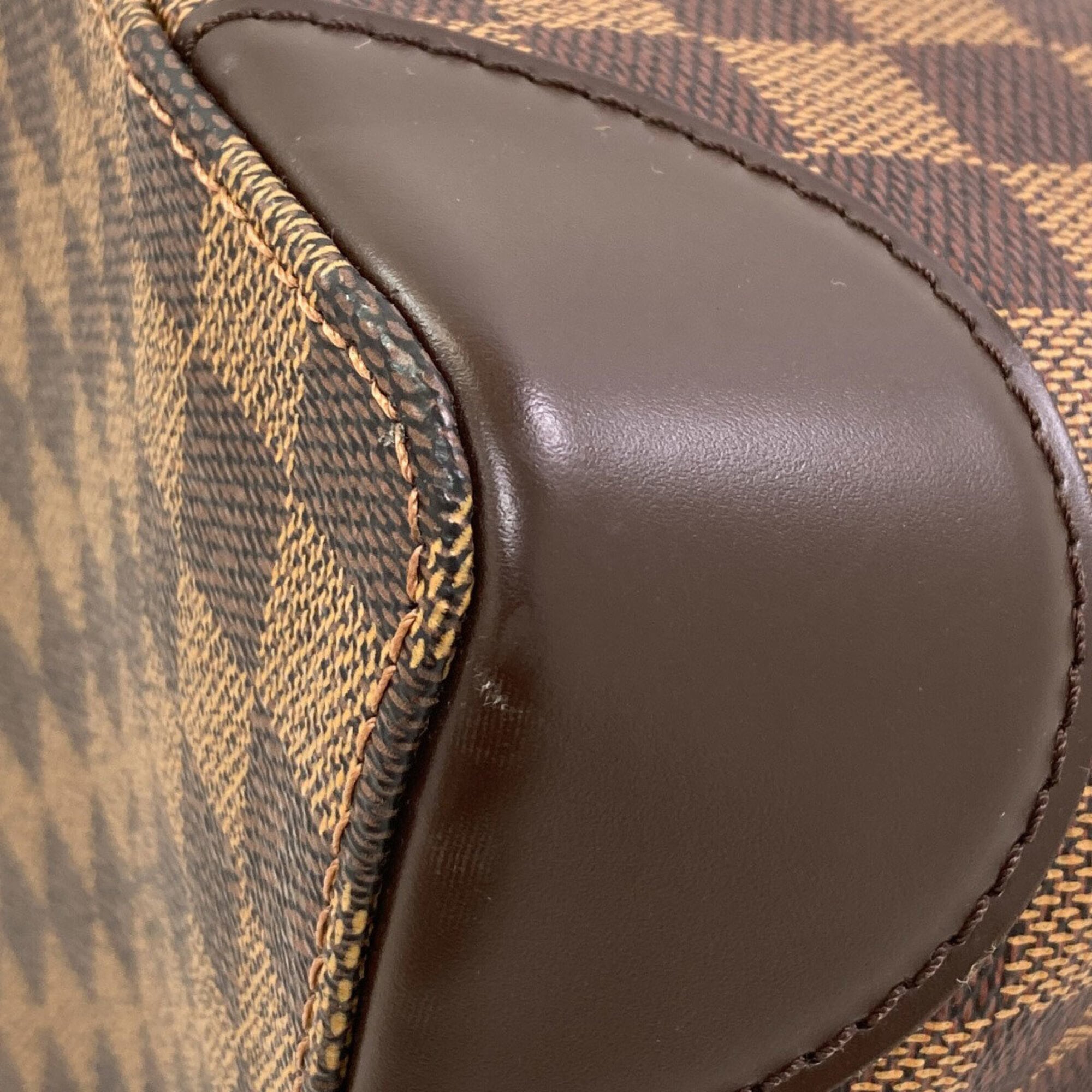 Louis Vuitton Damier Canvas Ebene Damier Canvas Tote Bag (Pre-Owned)
