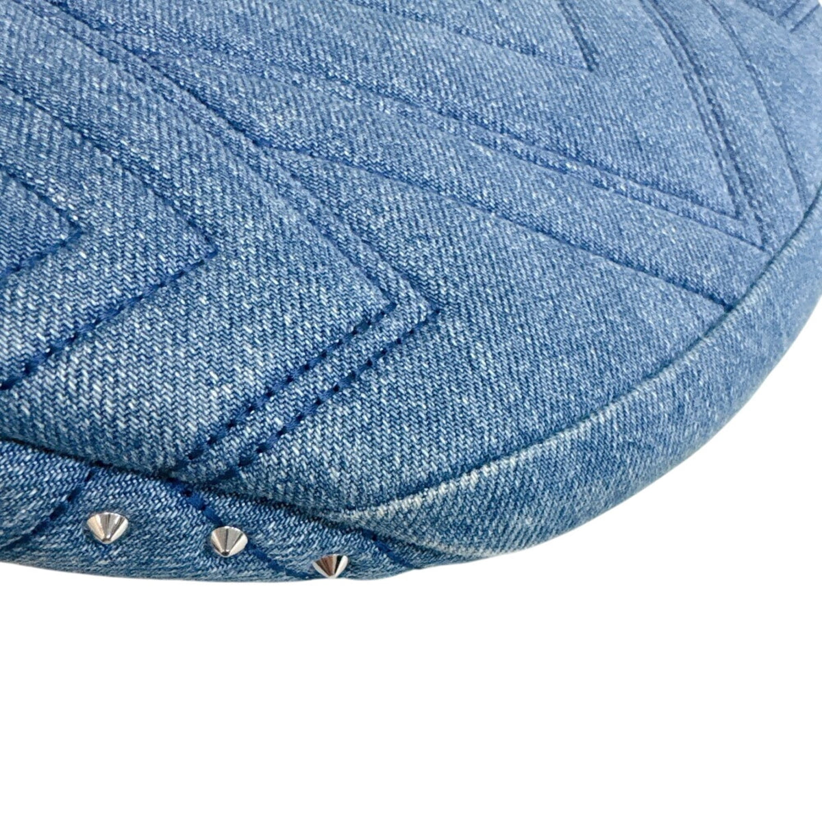 Mcm Blue Canvas Sling Bag (Pre-Owned)