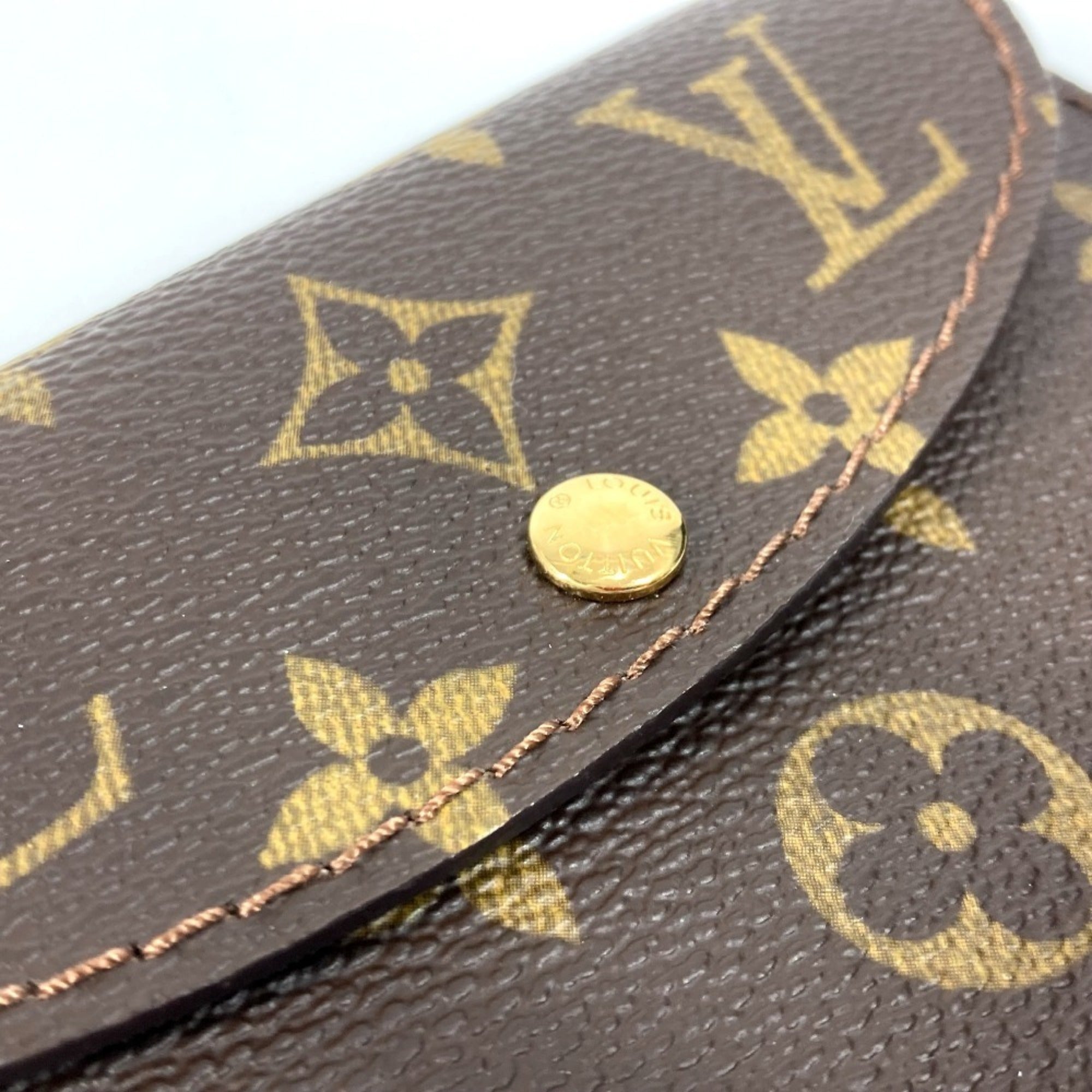 Louis Vuitton Brown Monogram Pouch (Pre-Owned)