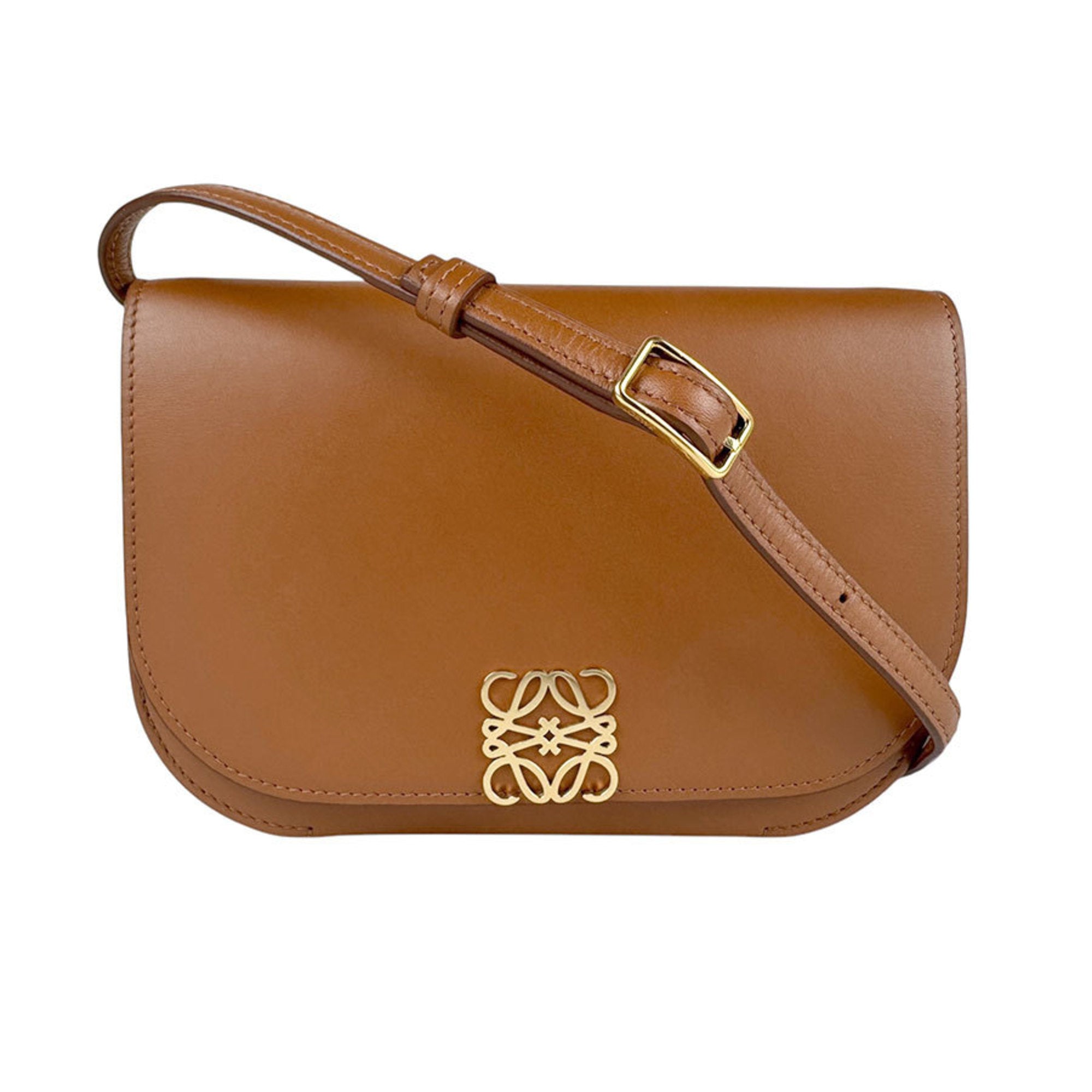 Loewe Brown Leather Shoulder Bag (Pre-Owned)